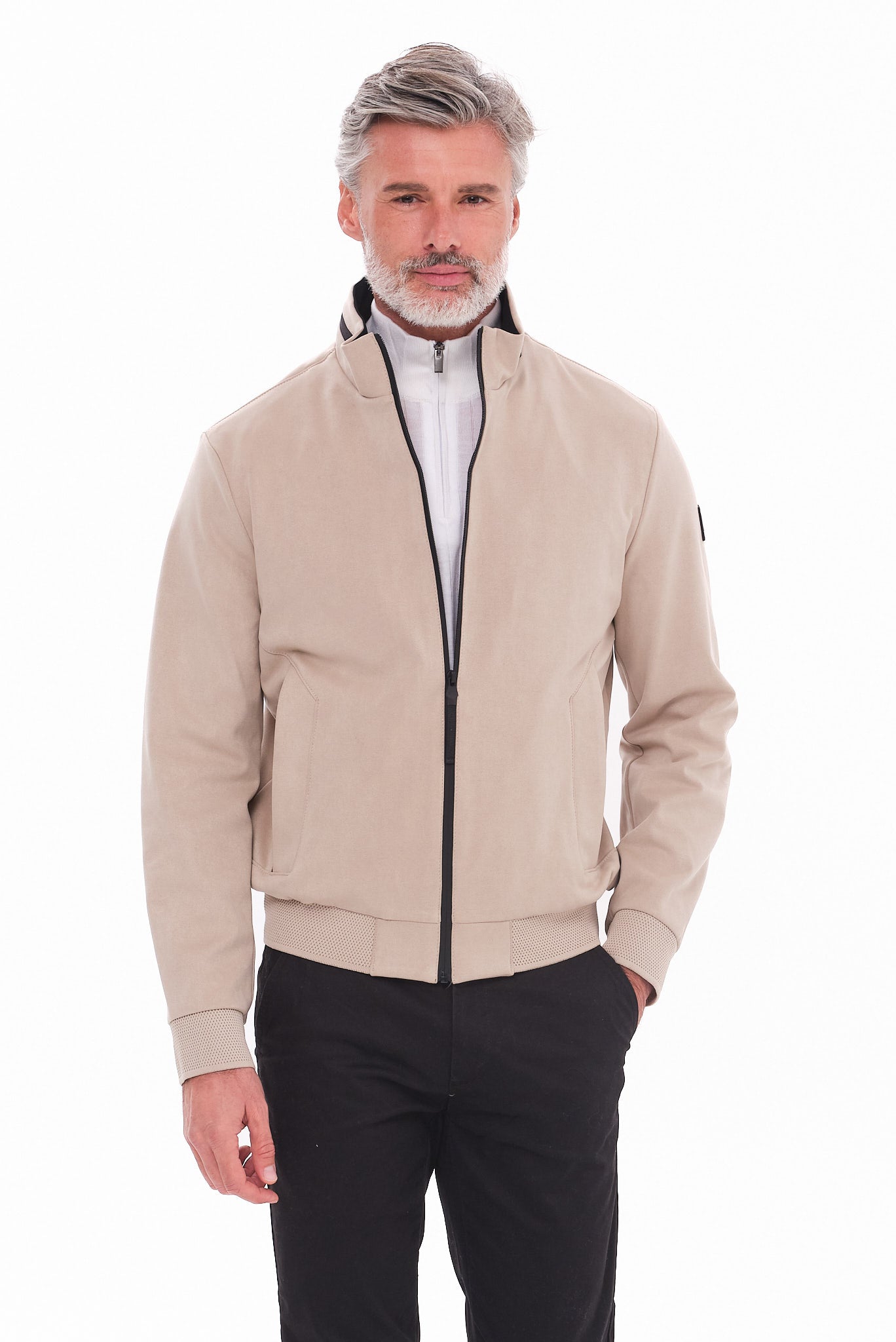 ΑΝΔΡΙΚΟ ΜΠΕΖ ΑΝΟΙΧΤΟ ΤΖΑΚΕΤ MILESTONE REGULAR FIT