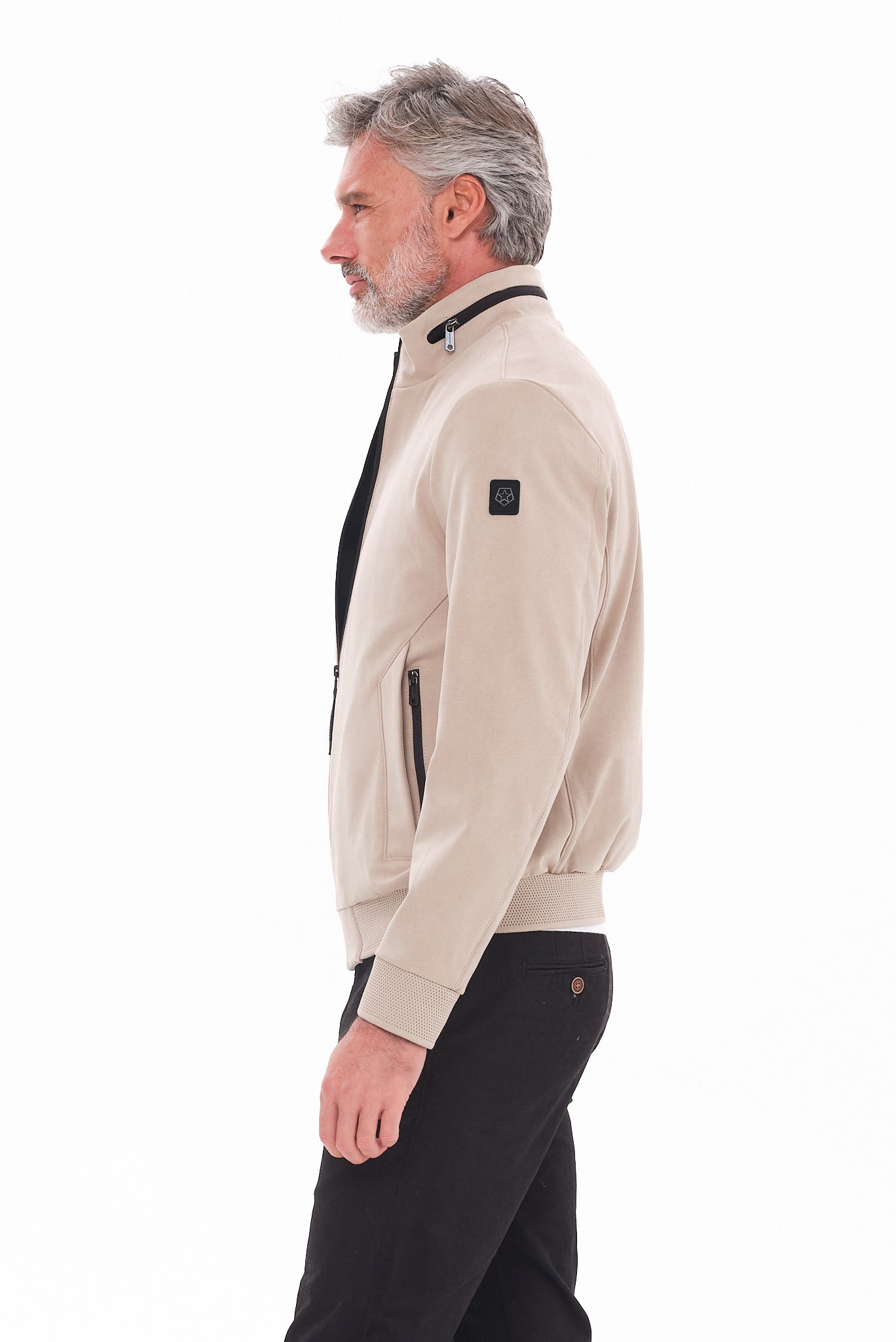 ΑΝΔΡΙΚΟ ΜΠΕΖ ΑΝΟΙΧΤΟ ΤΖΑΚΕΤ MILESTONE REGULAR FIT