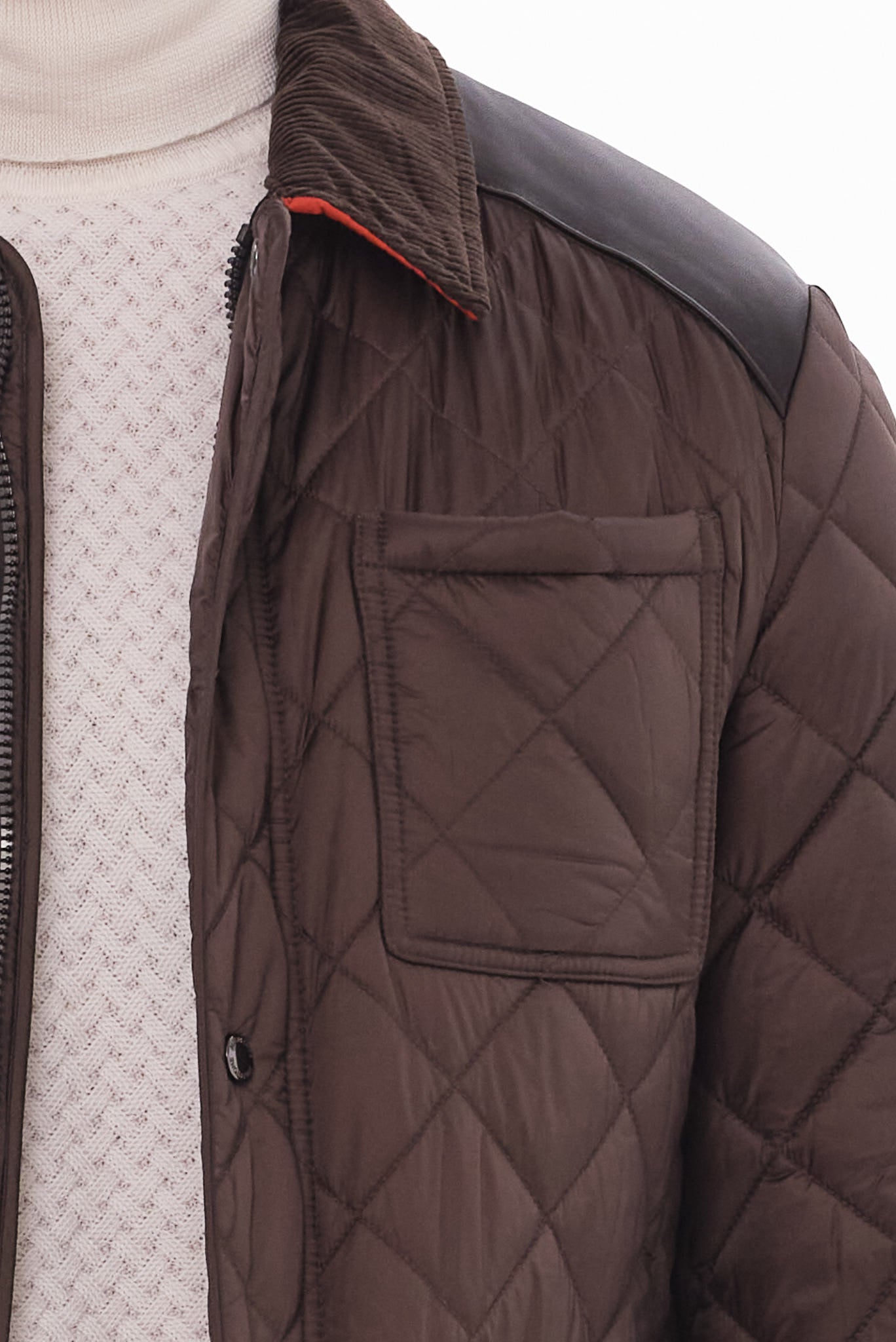 ΑΝΔΡΙΚΟ ΛΑΔΙ ΜΠΟΥΦΑΝ MILESTONE ΜΕ ΚΑΠΙΤΟΝΕ ΣΧΕΔΙΟ REGULAR FIT