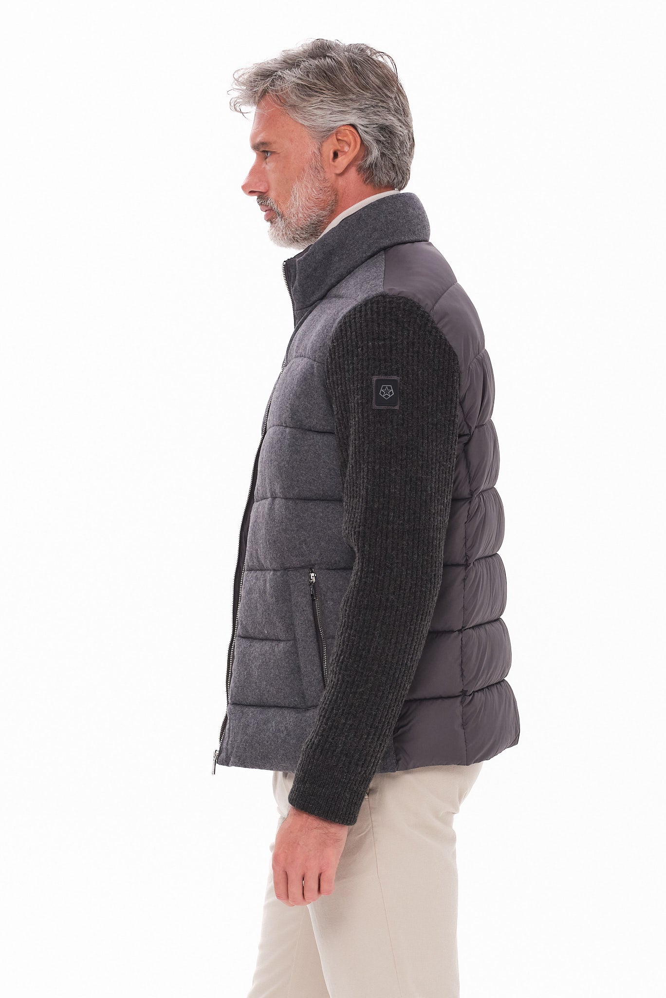 ΑΝΔΡΙΚΟ ΣΚΟΥΡΟ ΓΚΡΙ ΜΠΟΥΦΑΝ MILESTONE REGULAR FIT