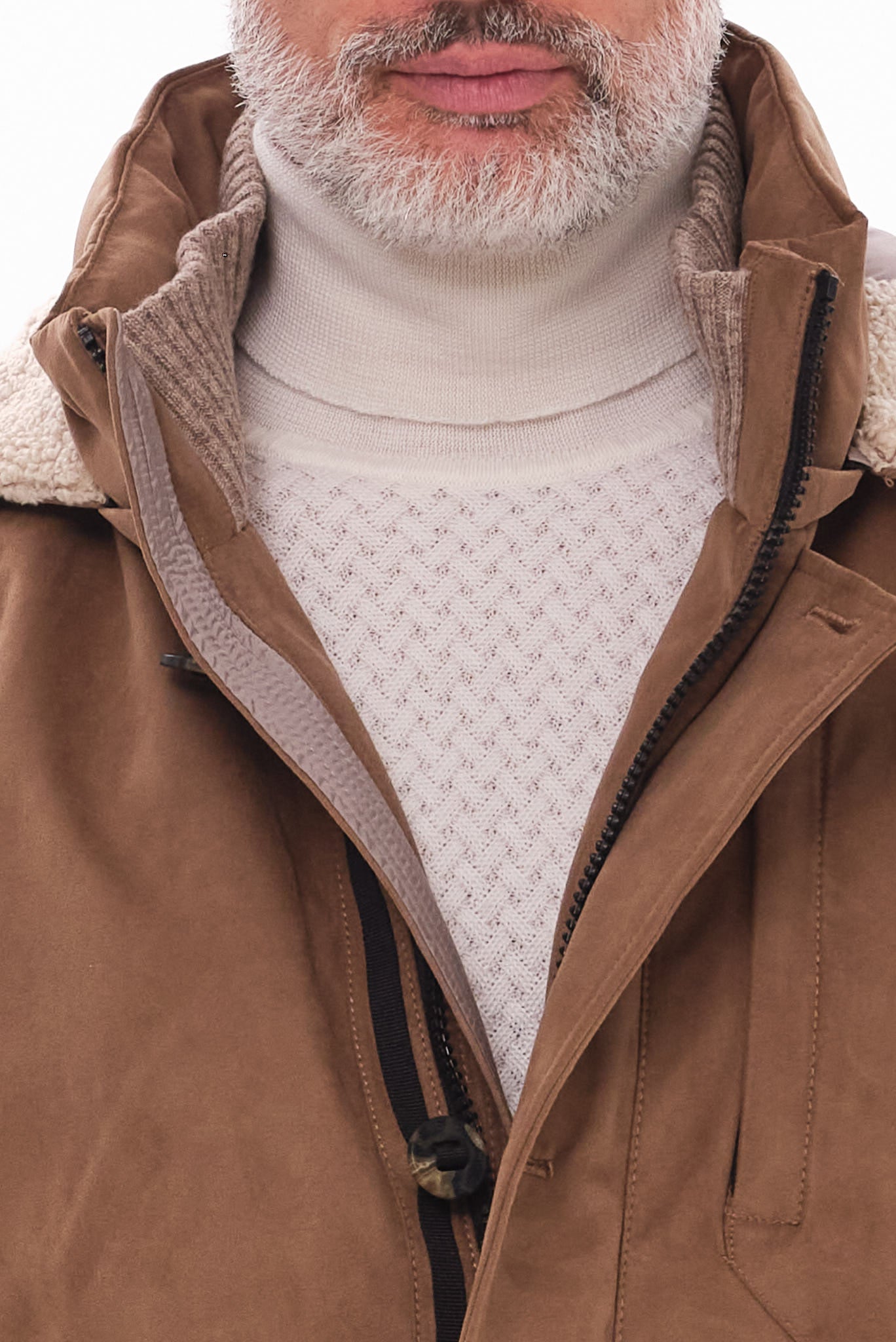 ΑΝΔΡΙΚΟ ΜΠΕΖ ΣΚΟΥΡΟ ΜΠΟΥΦΑΝ MILESTONE ΜΕ ΚΟΥΚΟΥΛΑ REGULAR FIT