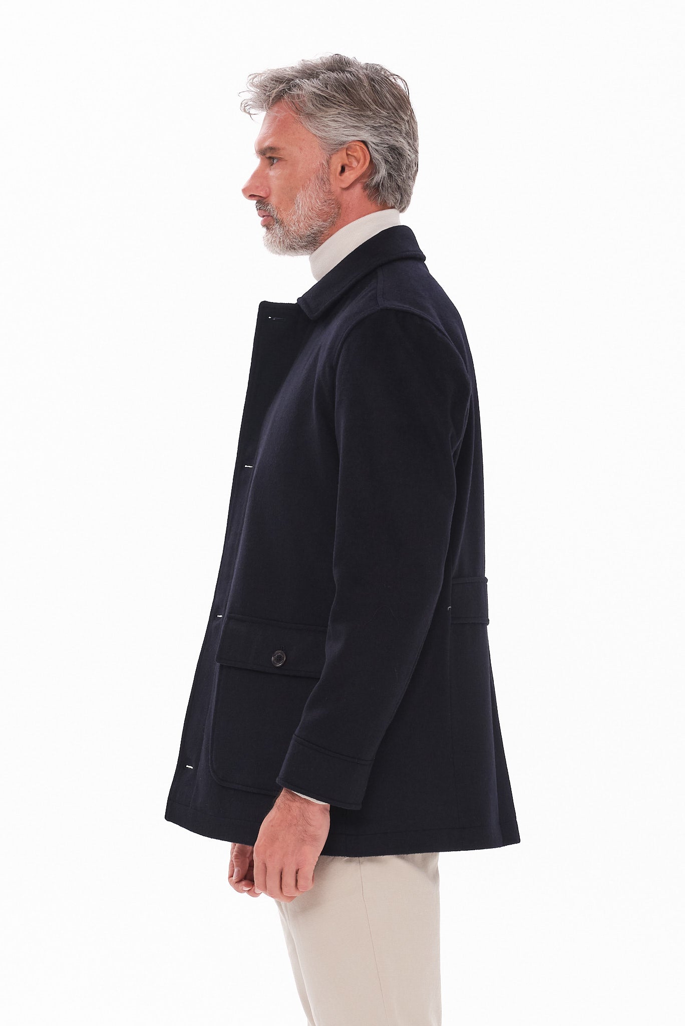 ΑΝΔΡΙΚΟ ΜΠΛΕ ΠΑΛΤΟ PORTOBELLO'S REGULAR FIT