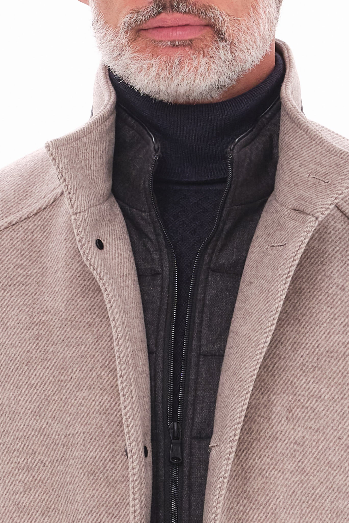 ΑΝΔΡΙΚΟ MPEZ ΣΚΟΥΡΟ ΠΑΛΤΟ PORTOBELLO'S REGULAR FIT