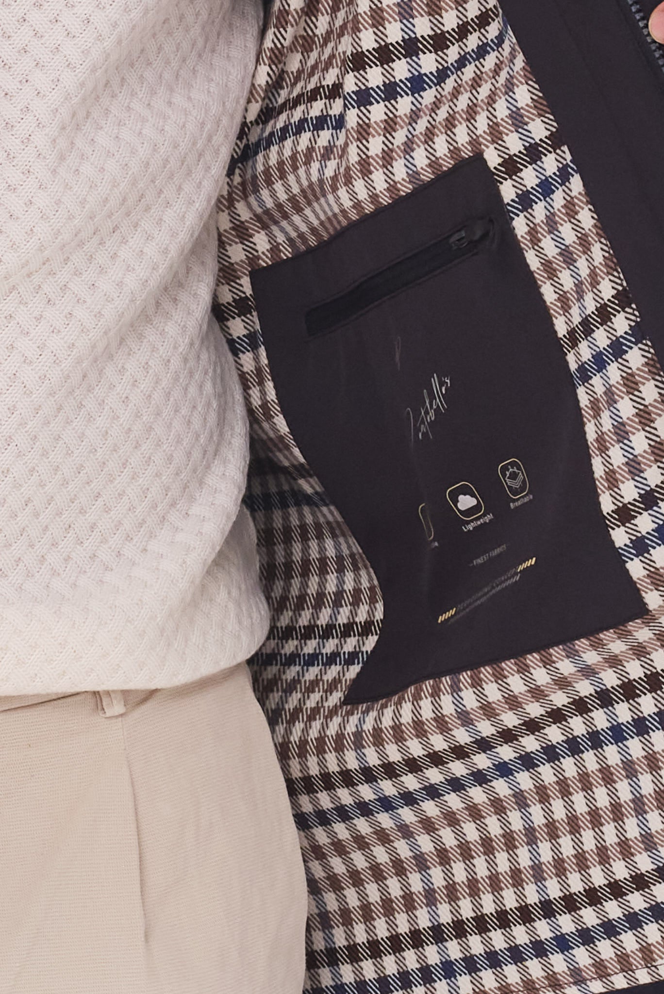 ΑΝΔΡΙΚΗ ΚΑΜΠΑΡΝΤΙΝΑ PORTOBELLO'S ΣΕ ΜΠΛΕ ΧΡΩΜΑ REGULAR FIT