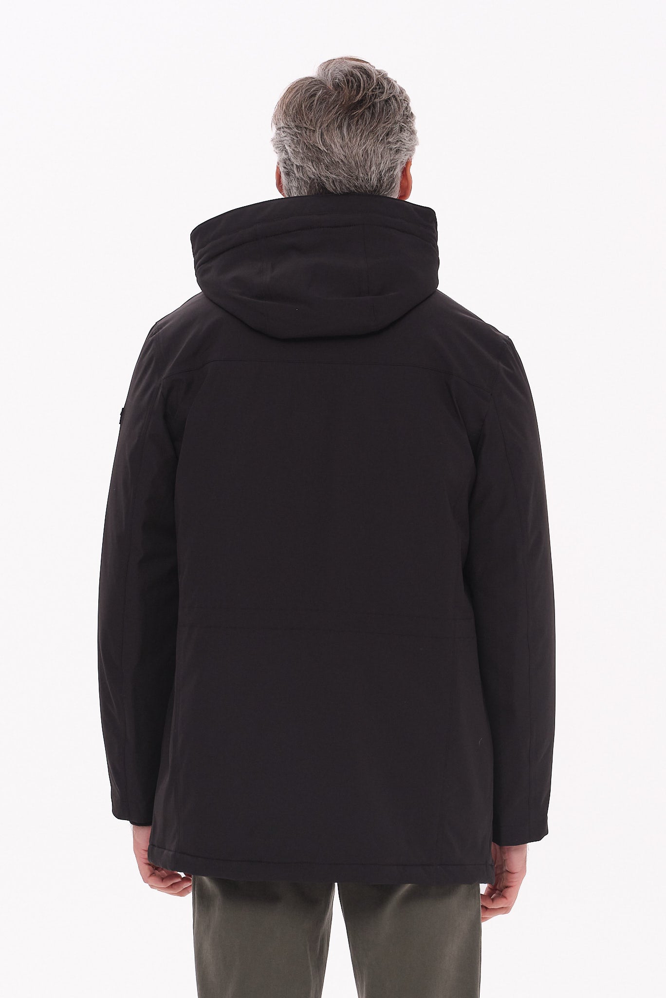 ΑΝΔΡΙΚΗ ΜΑΥΡΗ ΚΑΜΠΑΡΝΤΙΝΑ BUGATTI ΜΕ ΚΟΥΚΟΥΛΑ REGULAR FIT