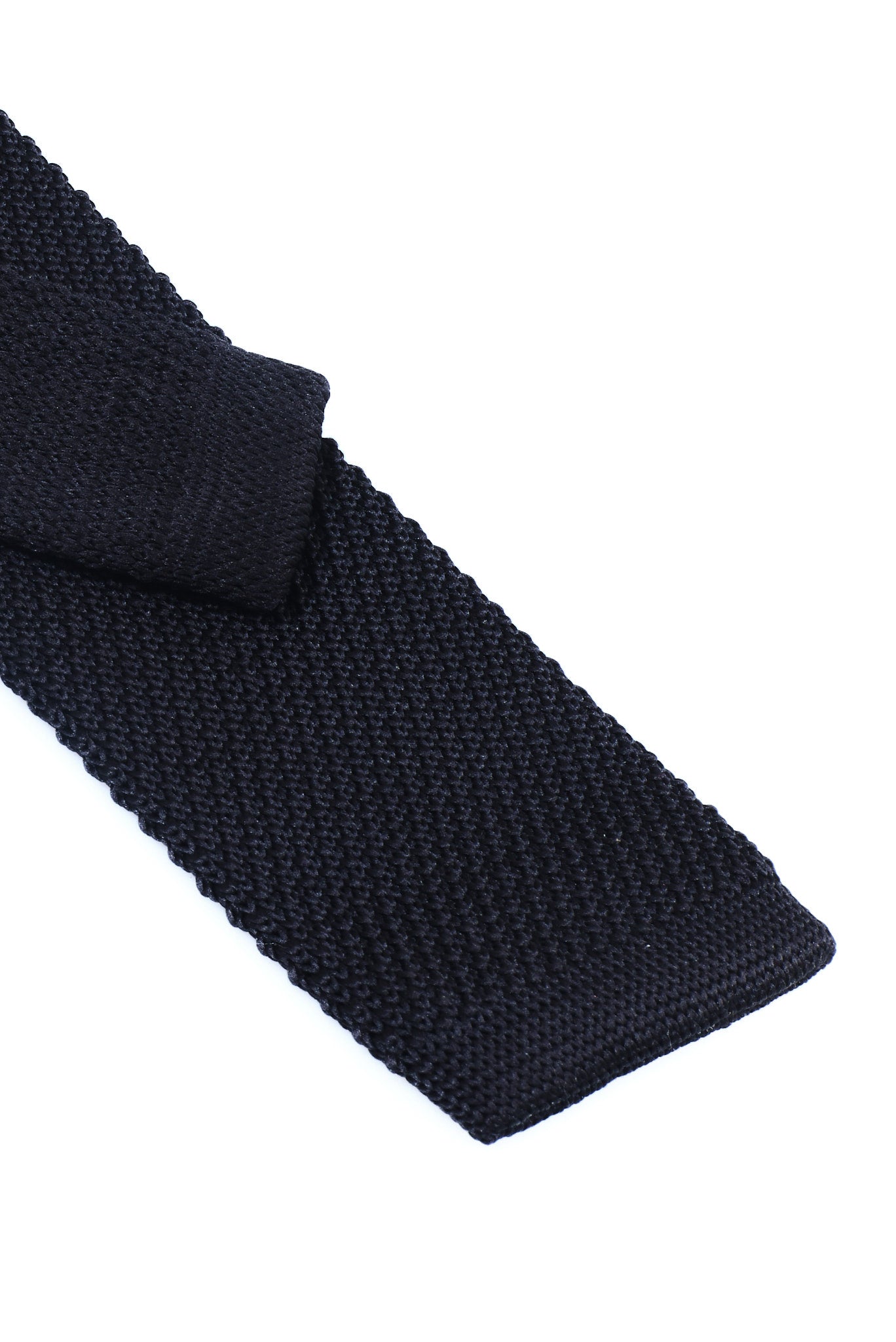 ΑΝΔΡΙΚΗ ΠΛΕΚΤΗ ΜΑΥΡΗ ΓΡΑΒΑΤΑ PORTOBELLO'S ΜΕ ΑΝΑΓΛΥΦΟ ΣΧΕΔΙΟ