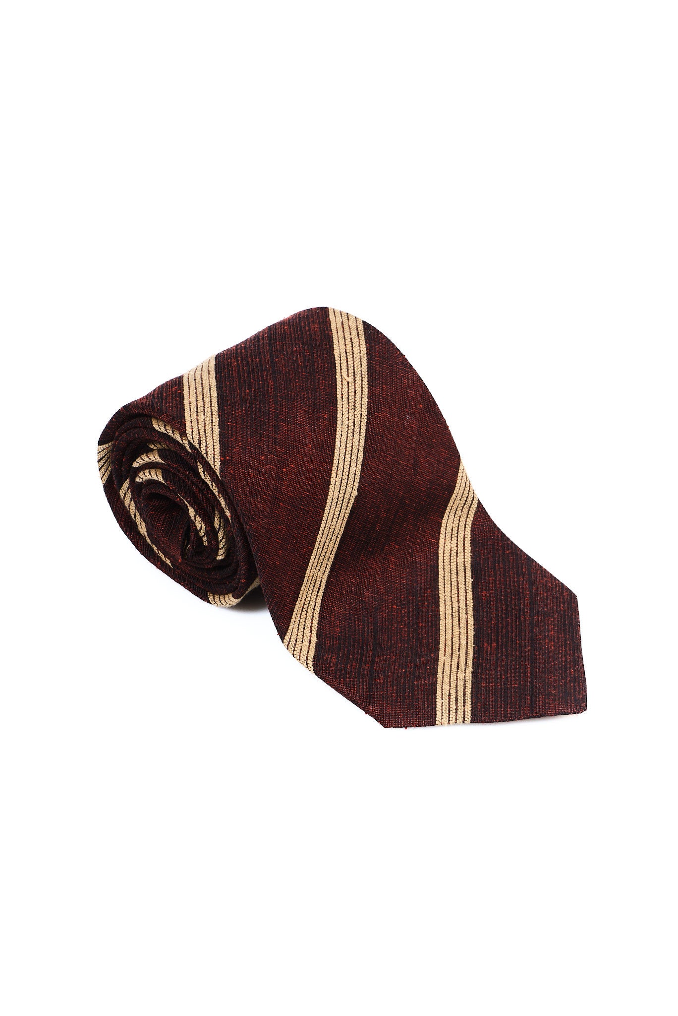 ΑΝΔΡΙΚΗ ΜΕΤΑΞΩΤΗ ΓΡΑΒΑΤΑ CLUB PORTOBELLO'S ΣΕ ΚΕΡΑΜΙΔΙ ΧΡΩΜΑ ΚΑΙ ΜΠΕΖ ΛΕΠΤΟΜΕΡΕΙΕΣ