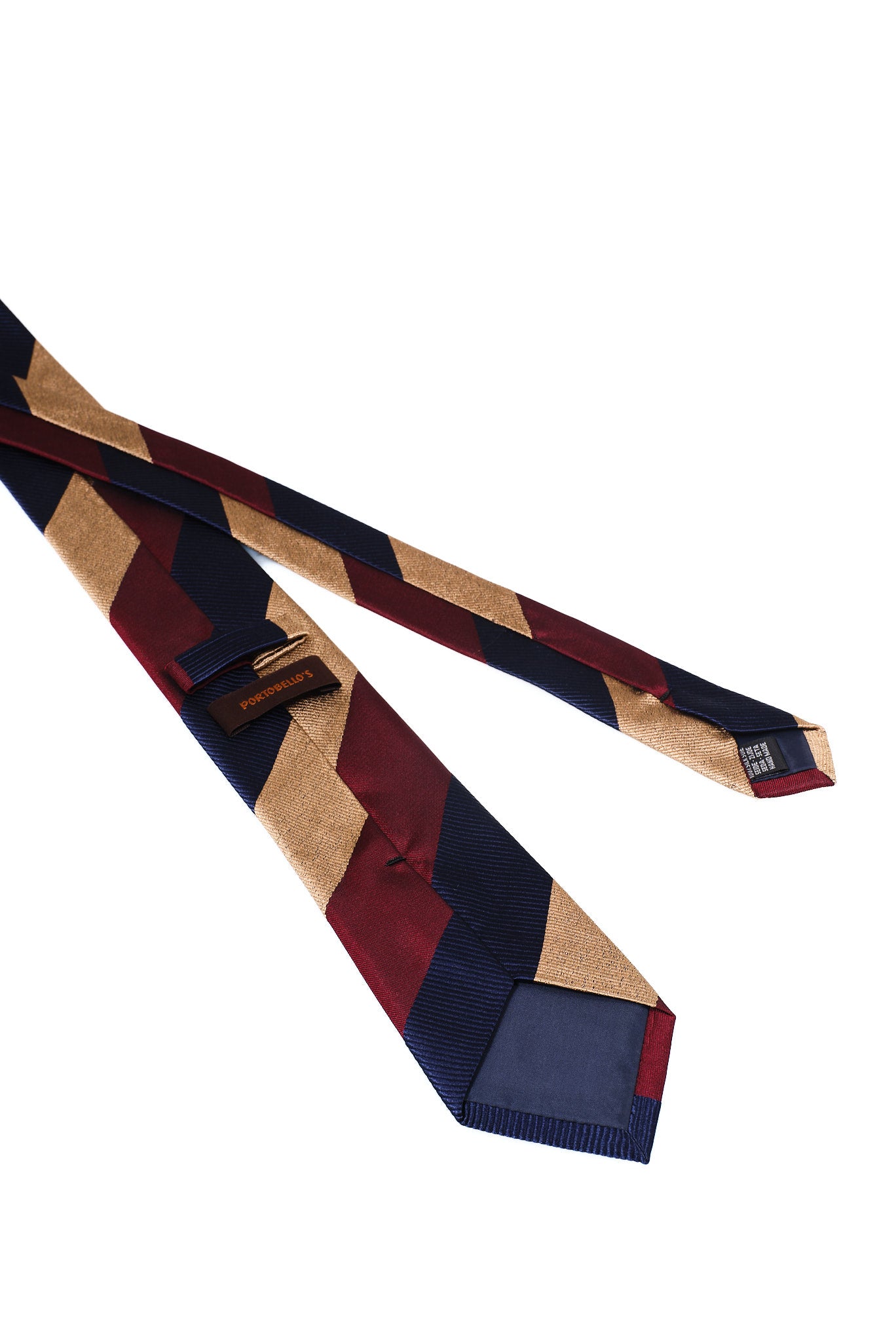 ΑΝΔΡΙΚΗ ΜΕΤΑΞΩΤΗ ΓΡΑΒΑΤΑ CLUB ANDREA MOLINELLI ΣΕ ΜΠΕΖ ΣΚΟΥΡΟ, ΜΠΛΕ ΚΑΙ ΚΟΚΚΙΝΟ ΧΡΩΜΑ