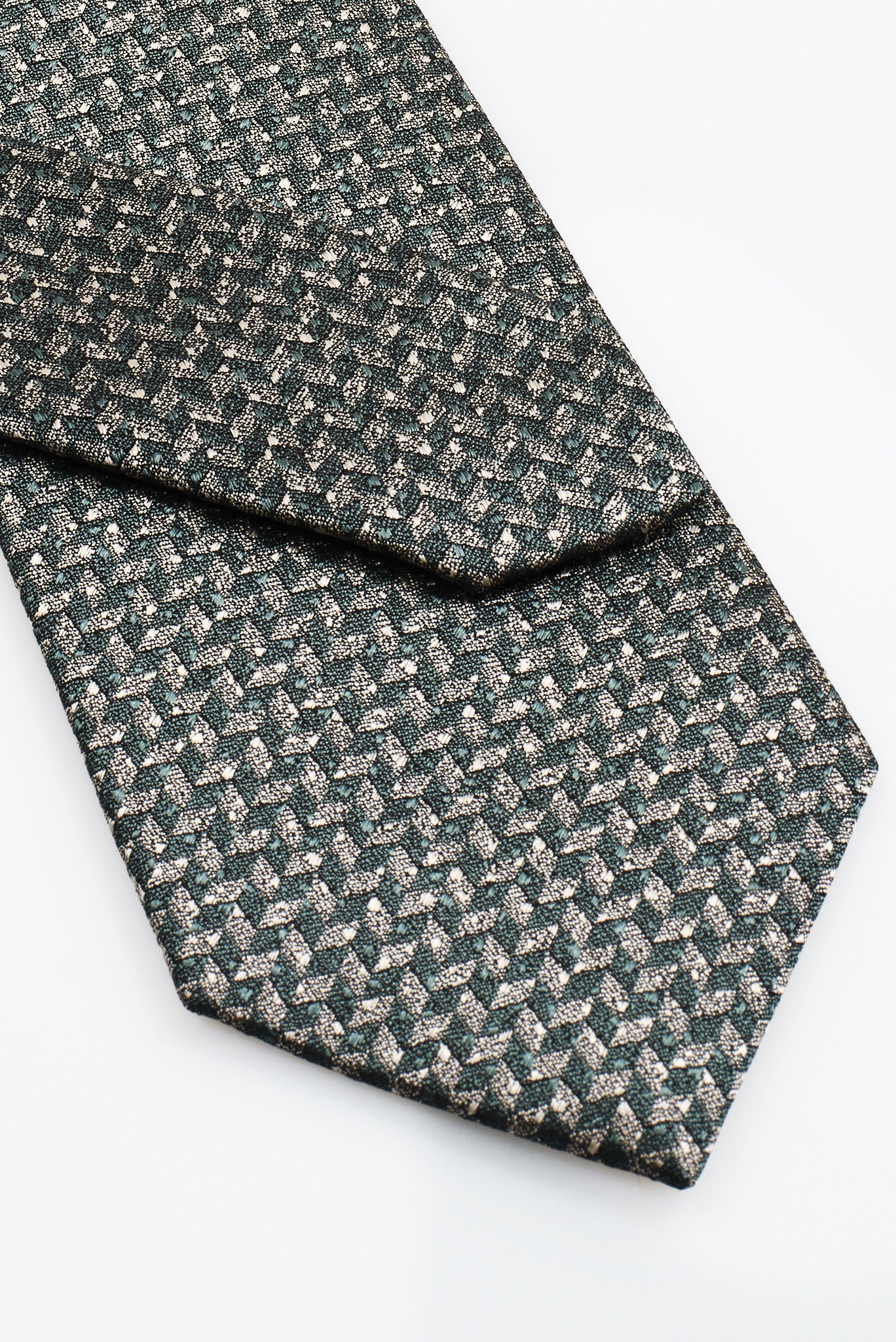 ΑΝΔΡΙΚΗ ΜΕΤΑΞΩΤΗ ΠΡΑΣΙΝΗ ΓΡΑΒΑΤΑ PORTOBELLO'S ΜΕ ΑΝΑΓΛΥΦΟ ΣΧΕΔΙΟ