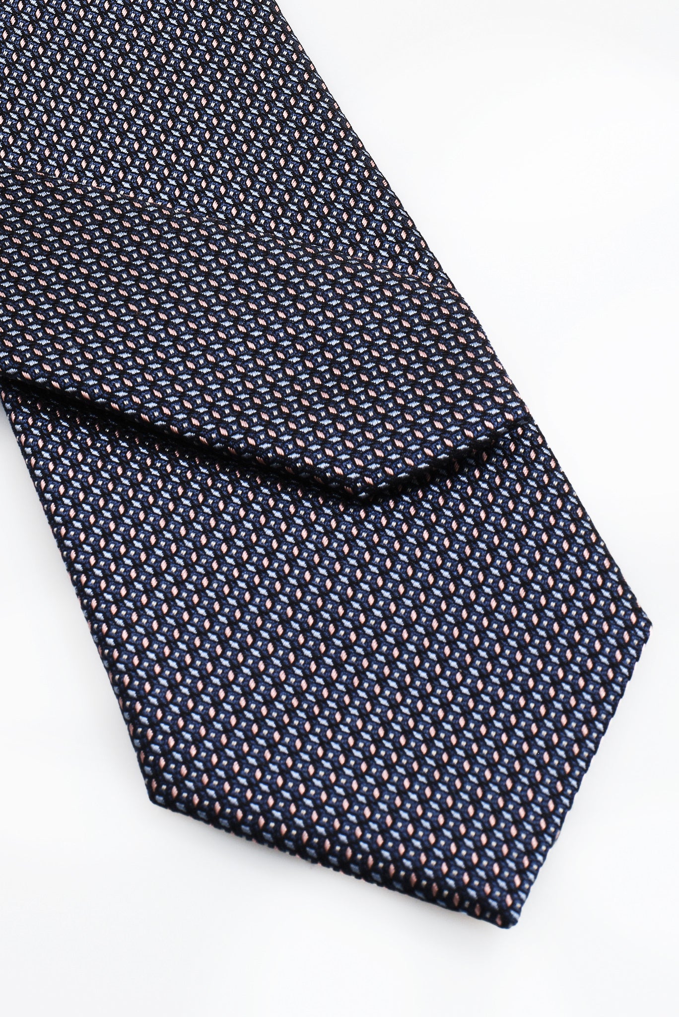 ΑΝΔΡΙΚΗ ΜΕΤΑΞΩΤΗ ΜΠΛΕ ΓΡΑΒΑΤΑ PORTOBELLO'S ΜΕ ΜΙΚΡΟΣΧΕΔΙΟ