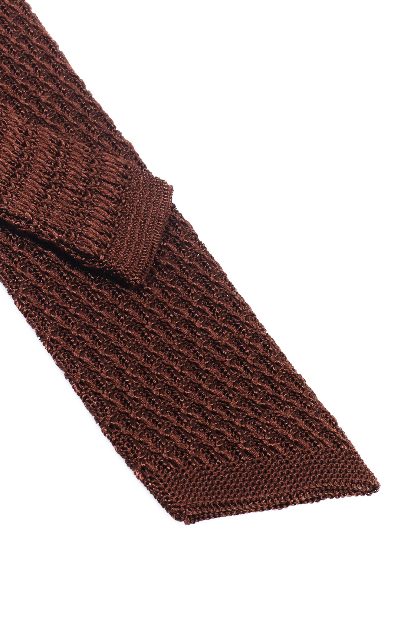 ΑΝΔΡΙΚΗ ΠΛΕΚΤΗ ΜΕΤΑΞΩΤΗ ΓΡΑΒΑΤΑ PORTOBELLO'S ΣΕ ΚΑΦΕ ΑΠΟΧΡΩΣΗ