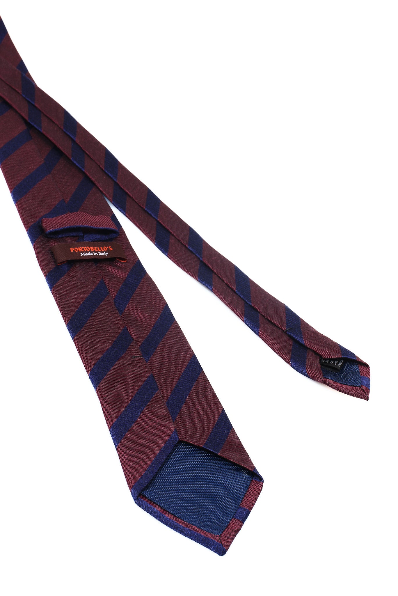 ΑΝΔΡΙΚΗ ΓΡΑΒΑΤΑ CLUB MOLINELLI ΣΕ ΜΠΟΡΝΤΟ ΧΡΩΜΑ ΚΑΙ ΜΠΛΕ ΛΕΠΤΟΜΕΡΕΙΕΣ