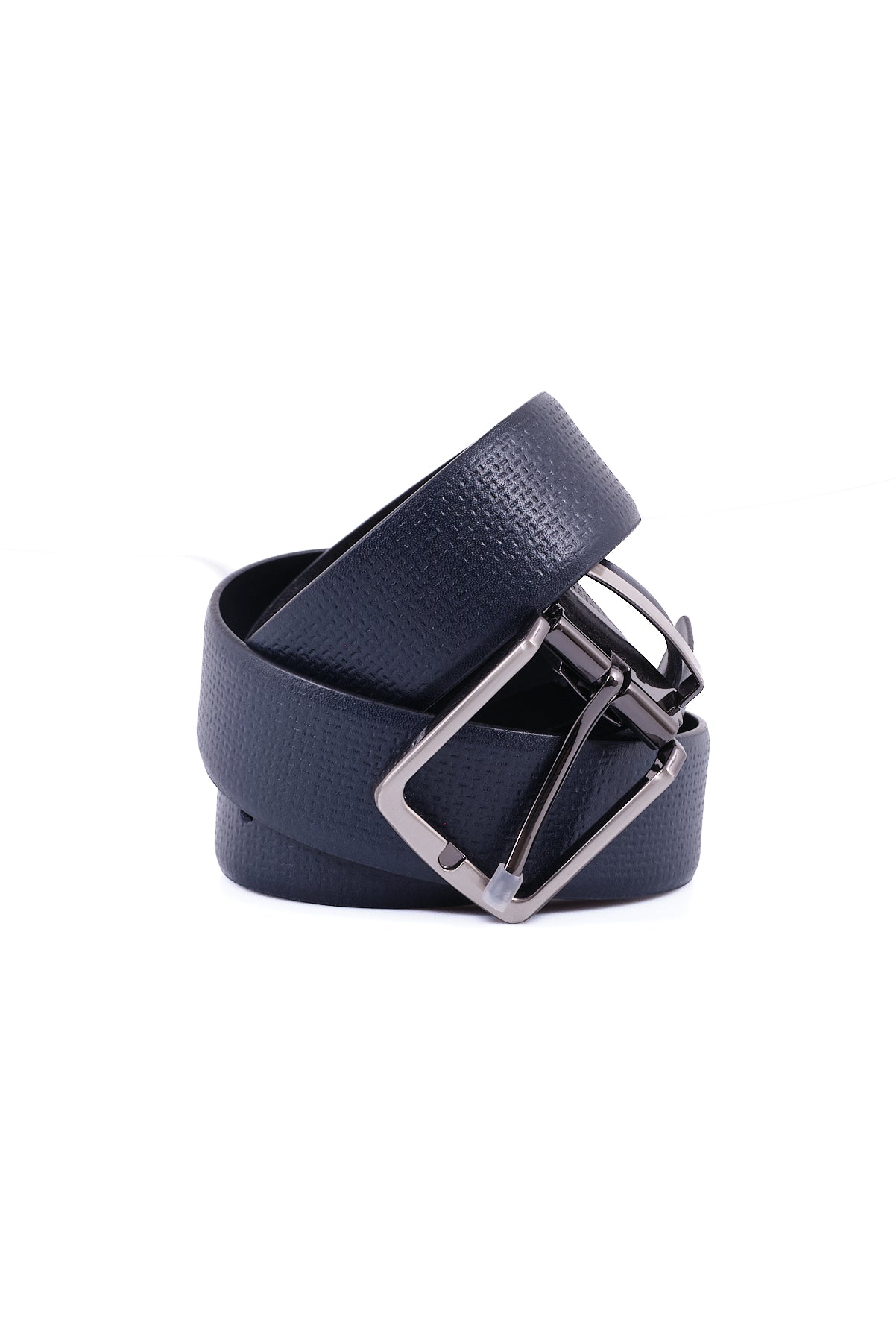 ΑΝΔΡΙΚΗ ΔΕΡΜΑΤΙΝΗ ΜΠΛΕ ΖΩΝΗ ΜΕ ΑΝΑΓΛΥΦΟ ΣΧΕΔΙΟ ΚΑΙ ΑΣΗΜΙ ΑΓΚΡΑΦΑ