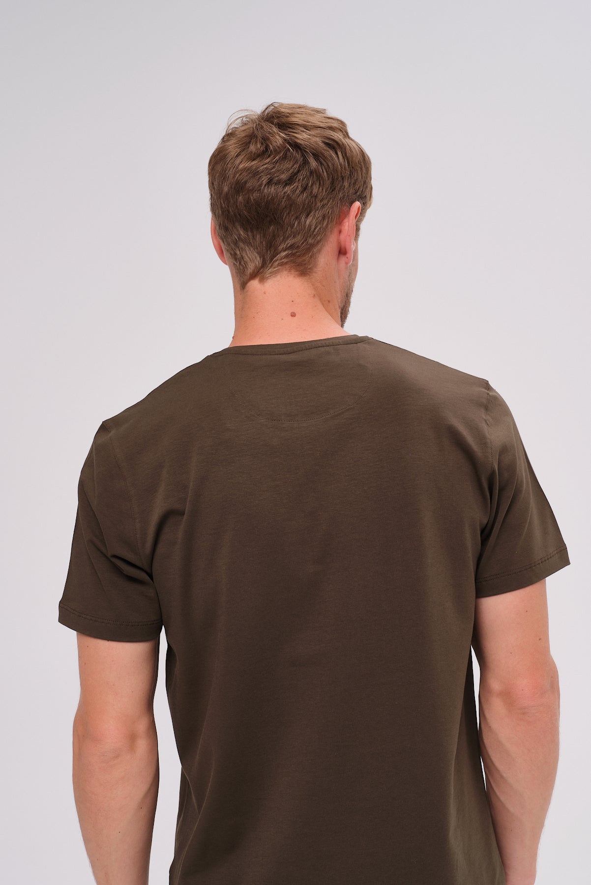 ΑΝΔΡΙΚΟ T-SHIRT PORTOBELLO'S ΛΑΔΙ ΜΕ ΣΤΑΜΠΑ