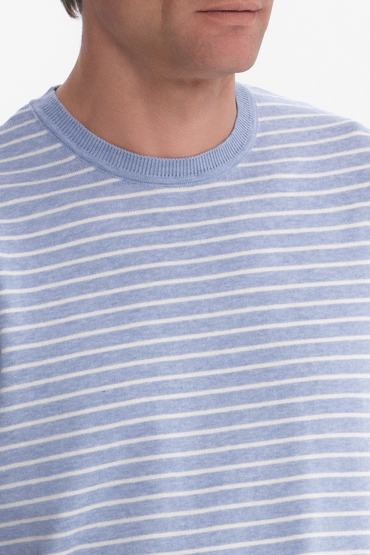 ΑΝΔΡΙΚΟ ΡΙΓΕ ΣΙΕΛ ΠΛΕΚΤΟ ΚΟΝΤΟΜΑΝΙΚΟ T-SHIRT ΜΑΡΙΝΙΕΡΑ PORTOBELLO'S