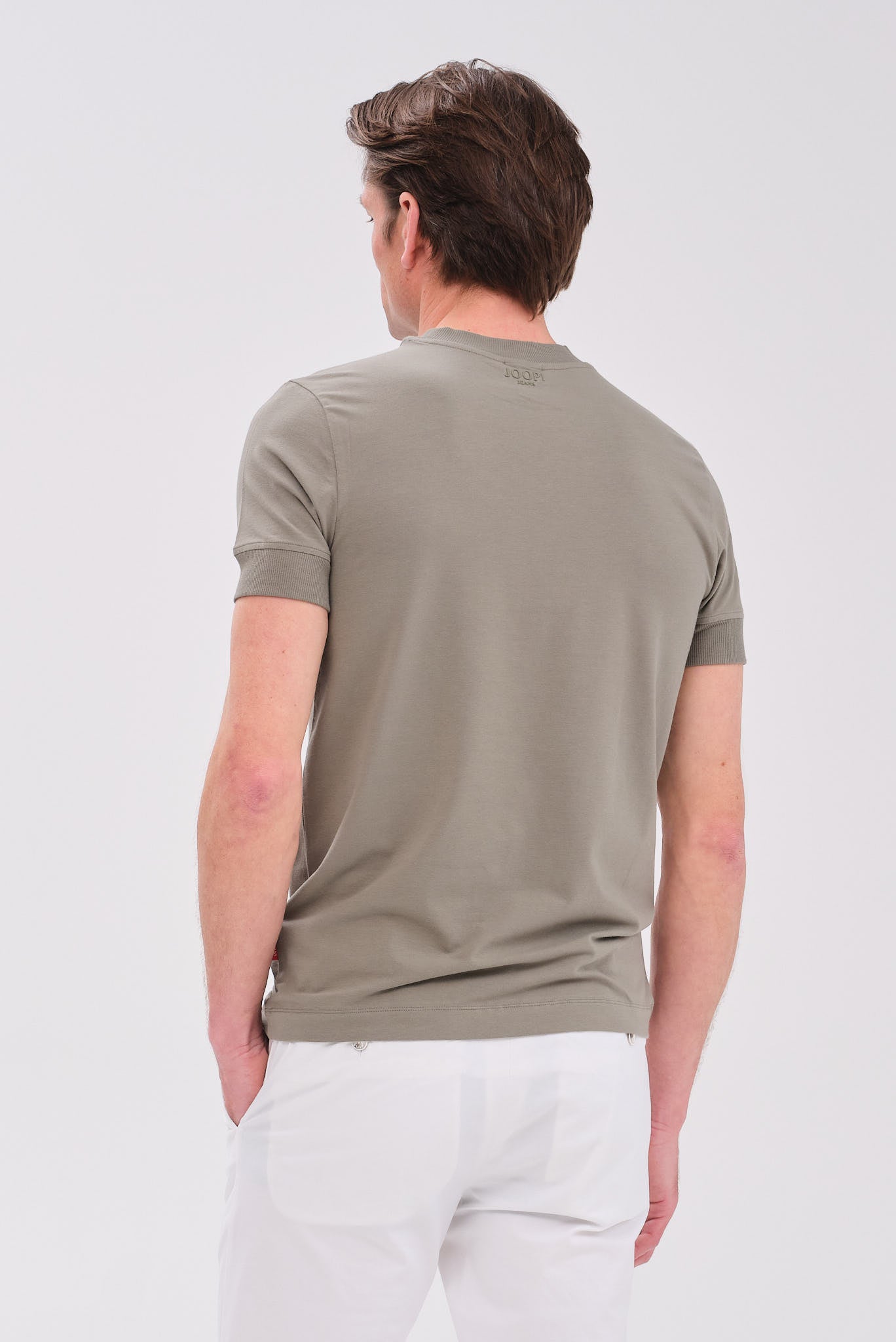 ΑΝΔΡΙΚΟ ΜΟΝΟΧΡΩΜΟ ΚΟΝΤΟΜΑΝΙΚΟ T-SHIRT JOOP ΣΕ ΧΡΩΜΑ ΜΕΝΤΑΣ REGULAR FIT