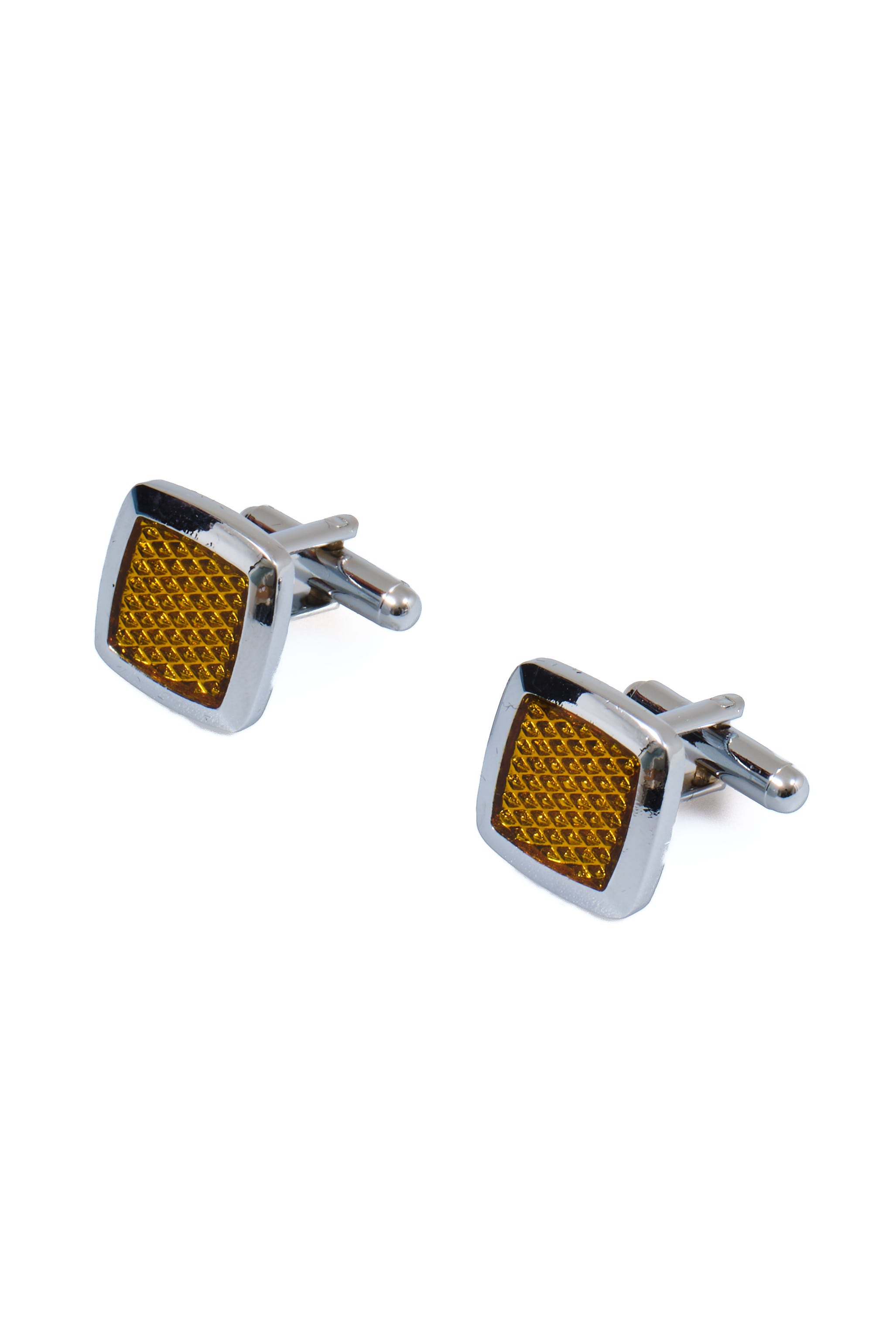 ΑΝΔΡΙΚΑ ΤΕΤΡΑΓΩΝΑ ΜΑΝΙΚΕΤΟΚΟΥΜΠΑ PORTOBELLO'S ΜΕ ΧΡΥΣΟΚΙΤΡΙΝΟ ΑΝΑΓΛΥΦΟ ΣΧΕΔΙΟ