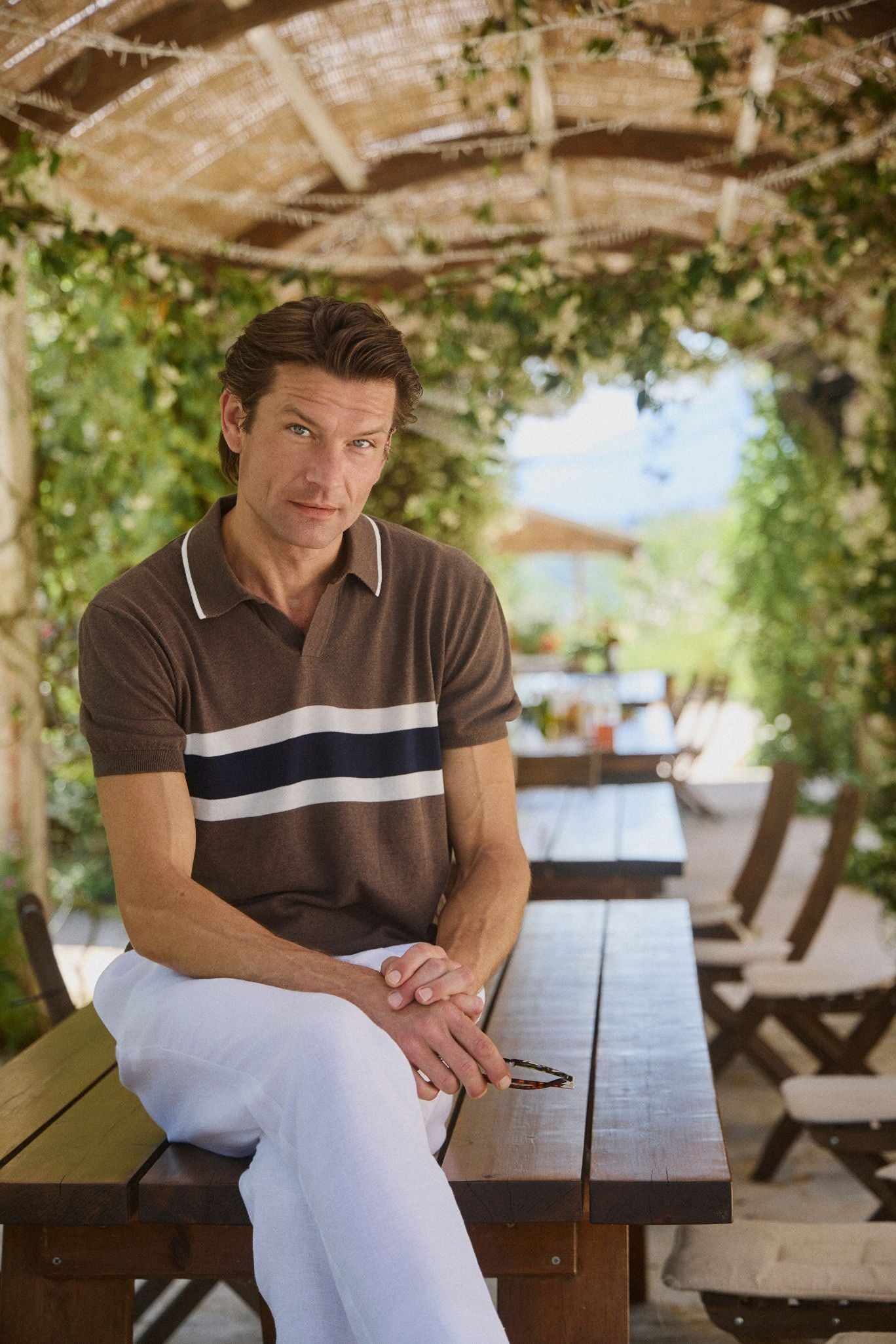ΑΝΔΡΙΚΟ ΚΑΦΕ ΡΙΓΕ ΚΟΝΤΟΜΑΝΙΚΟ POLO PORTOBELLO'S REGULAR FIT