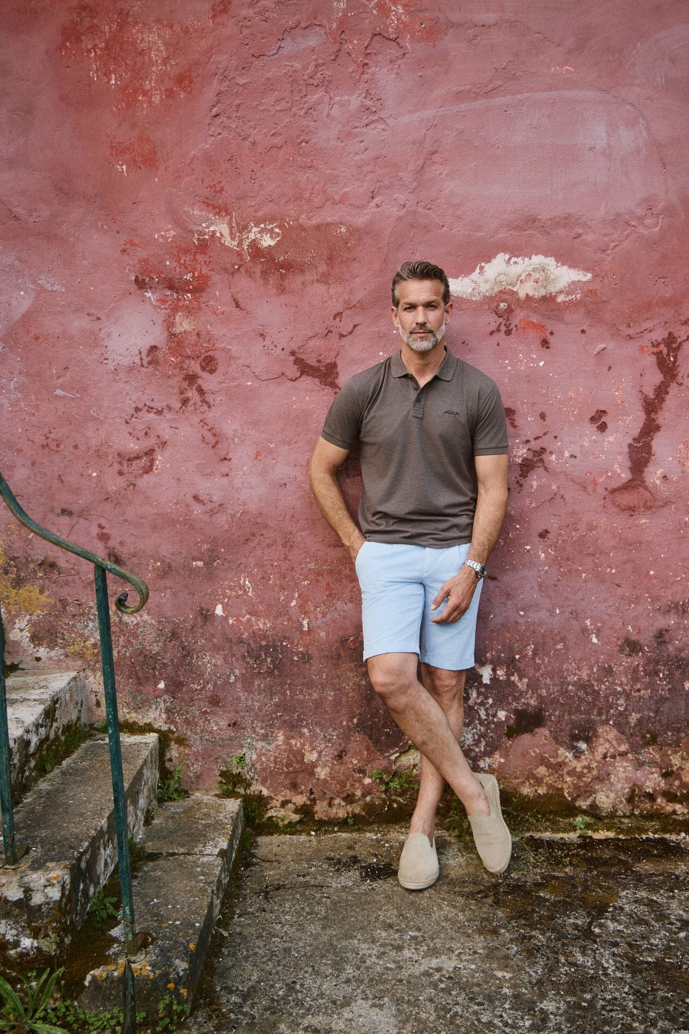 ΑΝΔΡΙΚΟ ΚΑΦΕ ΚΟΝΤΟΜΑΝΙΚΟ POLO PORTOBELLO'S REGULAR FIT