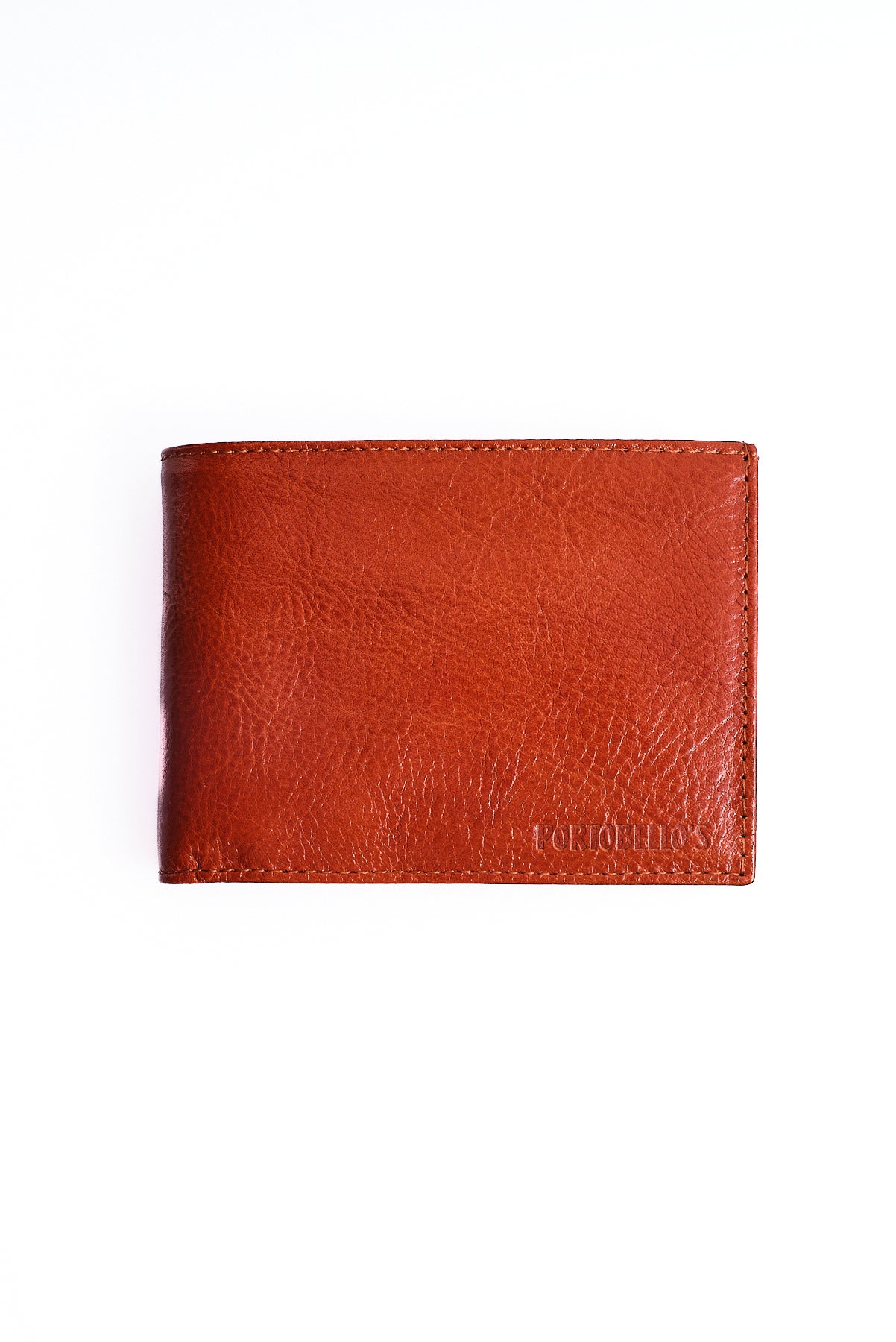 ΑΝΔΡΙΚΟ ΔΕΡΜΑΤΙΝΟ ΠΟΡΤΟΦΟΛΙ PORTOBELLO'S ΣΕ ΤΑΜΠΑ ΧΡΩΜΑ