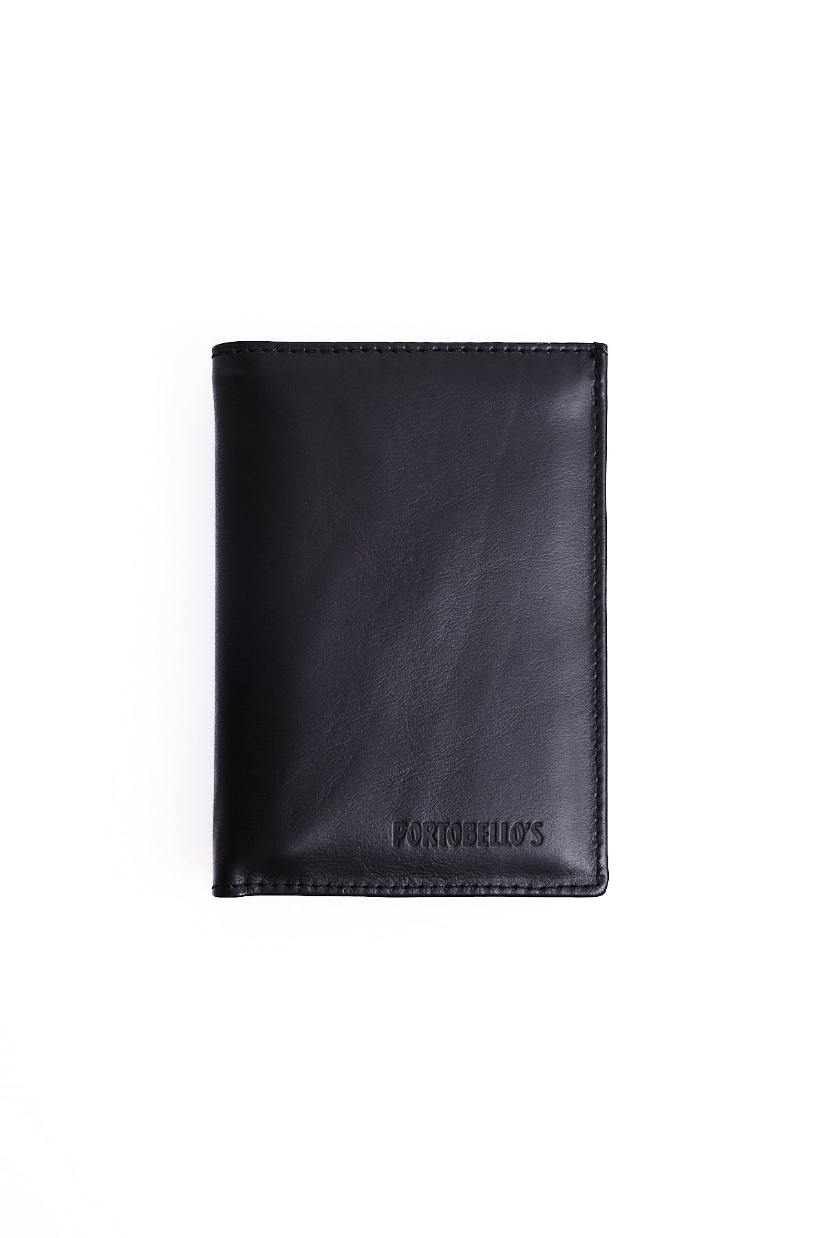 ΑΝΔΡΙΚΟ ΜΑΥΡΟ ΔΕΡΜΑΤΙΝΟ ΠΟΡΤΟΦΟΛΙ PORTOBELLO'S