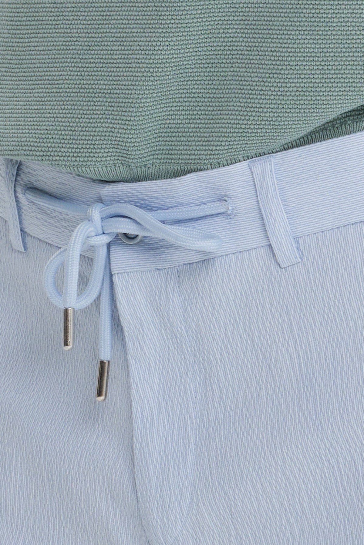 ΑΝΔΡΙΚΗ ΣΙΕΛ ΒΕΡΜΟΥΔΑ CHINOS SLIM FIT PORTOBELLO'S ΜΕ ΚΟΡΔΟΝΙ