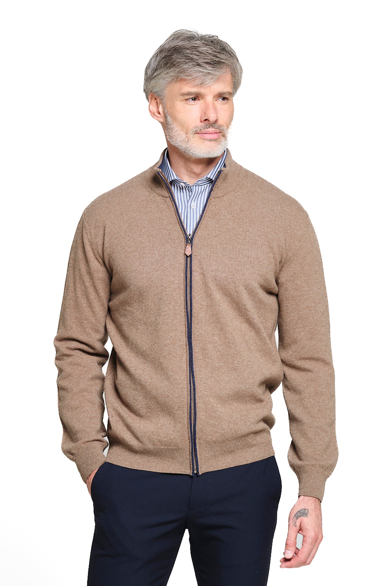 ΑΝΔΡΙΚΗ ΜΠΕΖ ΜΑΛΛΙΝΗ ΖΑΚΕΤΑ REGULAR FIT PORTOBELLO'S