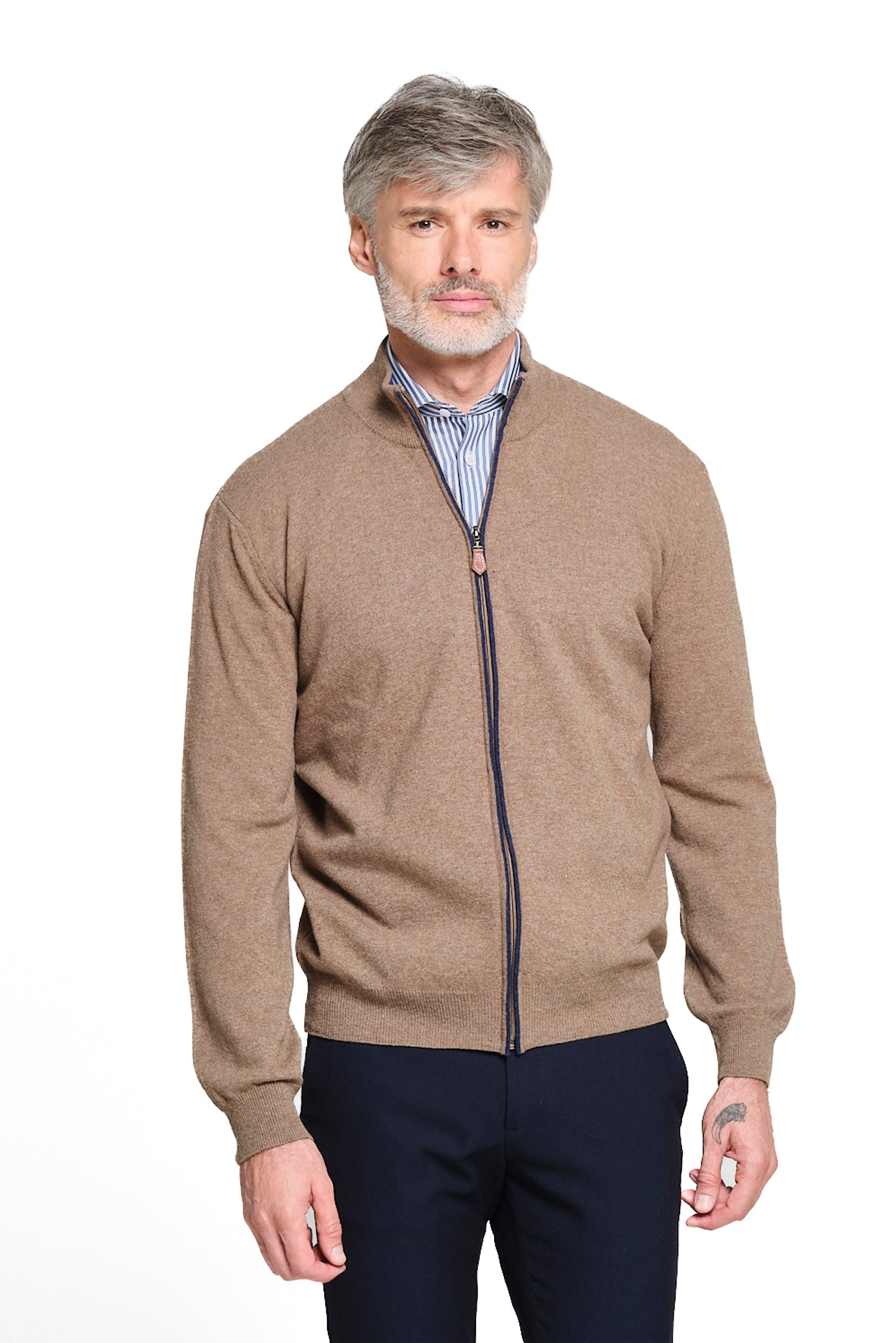 ΑΝΔΡΙΚΗ ΜΠΕΖ ΜΑΛΛΙΝΗ ΖΑΚΕΤΑ REGULAR FIT PORTOBELLO'S