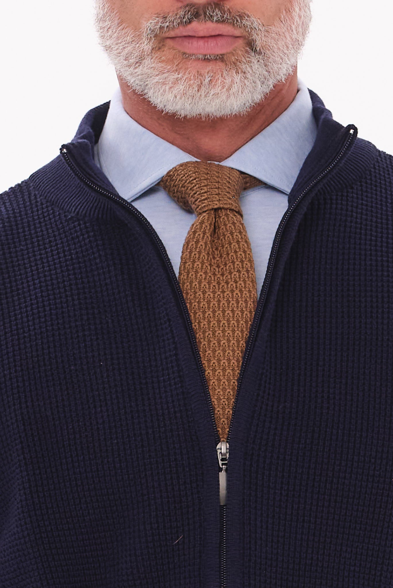 ΑΝΔΡΙΚΗ ΖΑΚΕΤΑ ΜΠΛΕ ΣΚΟΥΡΟ CARDIGAN PORTOBELLO'S REGULAR FIT