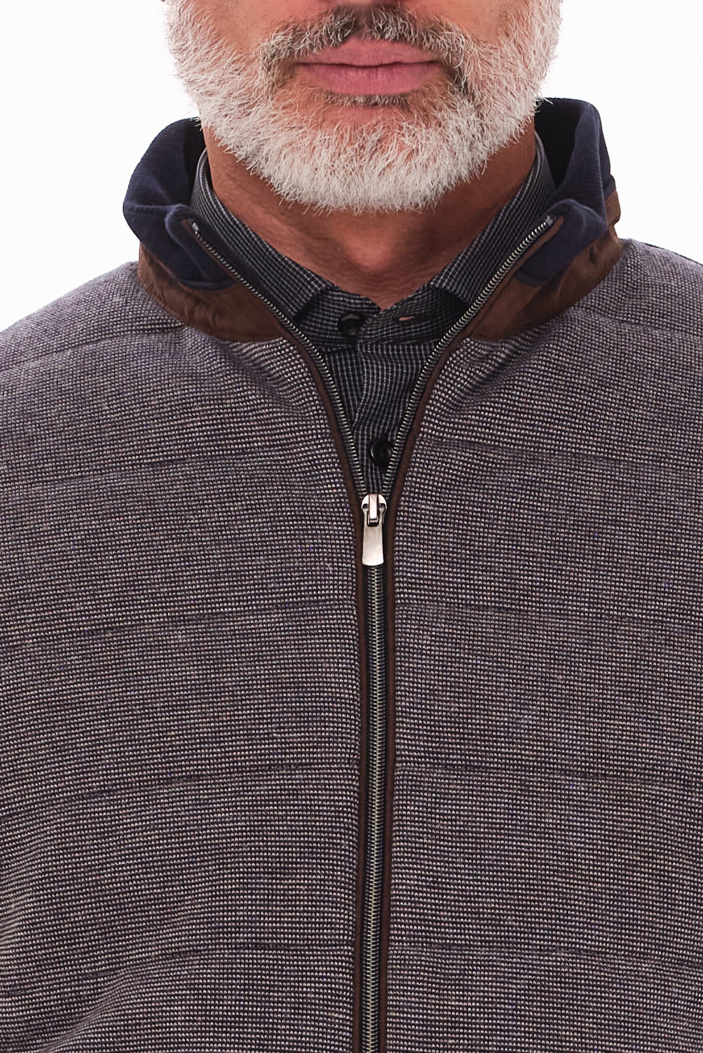 ΑΝΔΡΙΚΗ ΜΠΛΕ ΓΚΡΙ ΖΑΚΕΤΑ CARDIGAN PORTOBELLO'S REGULAR FIT