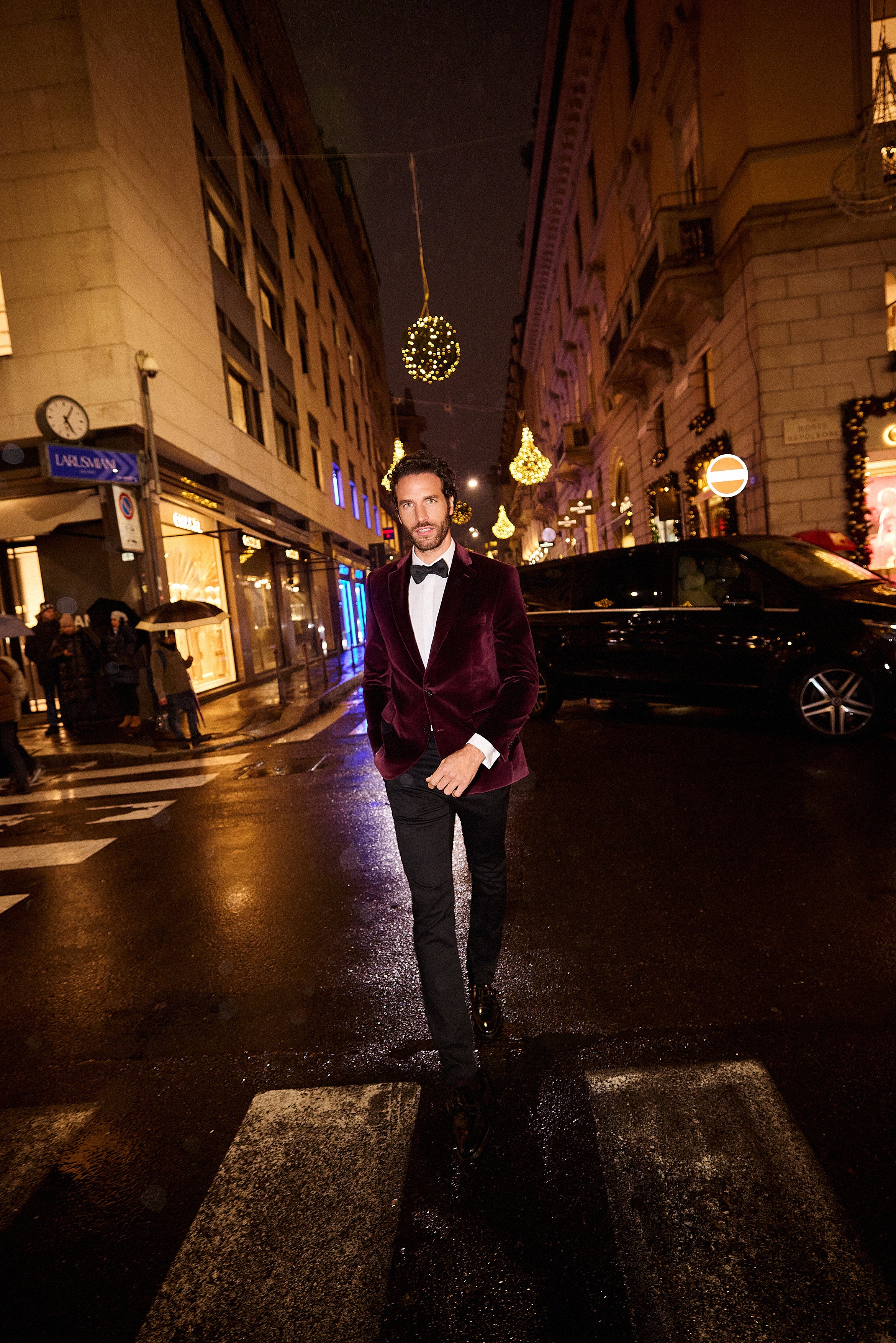 ΑΝΔΡΙΚΟ ΜΠΟΡΝΤΟ ΒΕΛΟΥΔΙΝΟ ΣΑΚΑΚΙ SLIM FIT