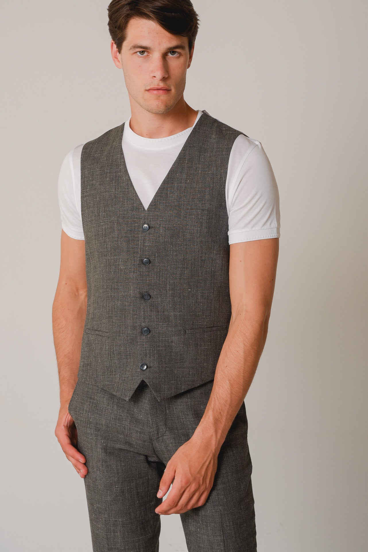 ΑΝΔΡΙΚΟ ΓΙΛΕΚΟ PORTOBELLO'S ΛΑΔΙ ΜΕ ΜΙΚΡΟΣΧΕΔΙΟ ΚΑΙ ΥΦΑΣΜΑ DRAGO