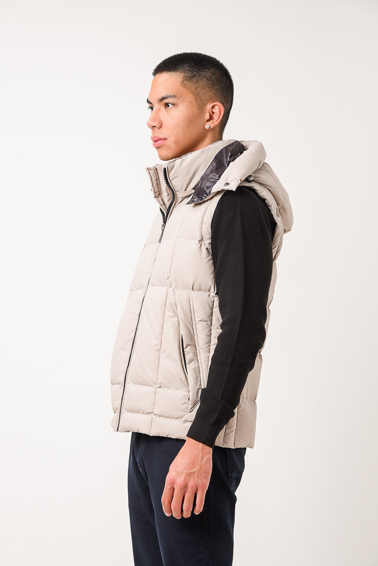 ΑΝΔΡΙΚΟ ΜΠΟΥΦΑΝ ΑΜΑΝΙΚΟ-ΓΙΛΕΚΟ PORTOBELLO'S ΣΕ ΜΠΕΖ ΑΠΟΧΡΩΣΗ