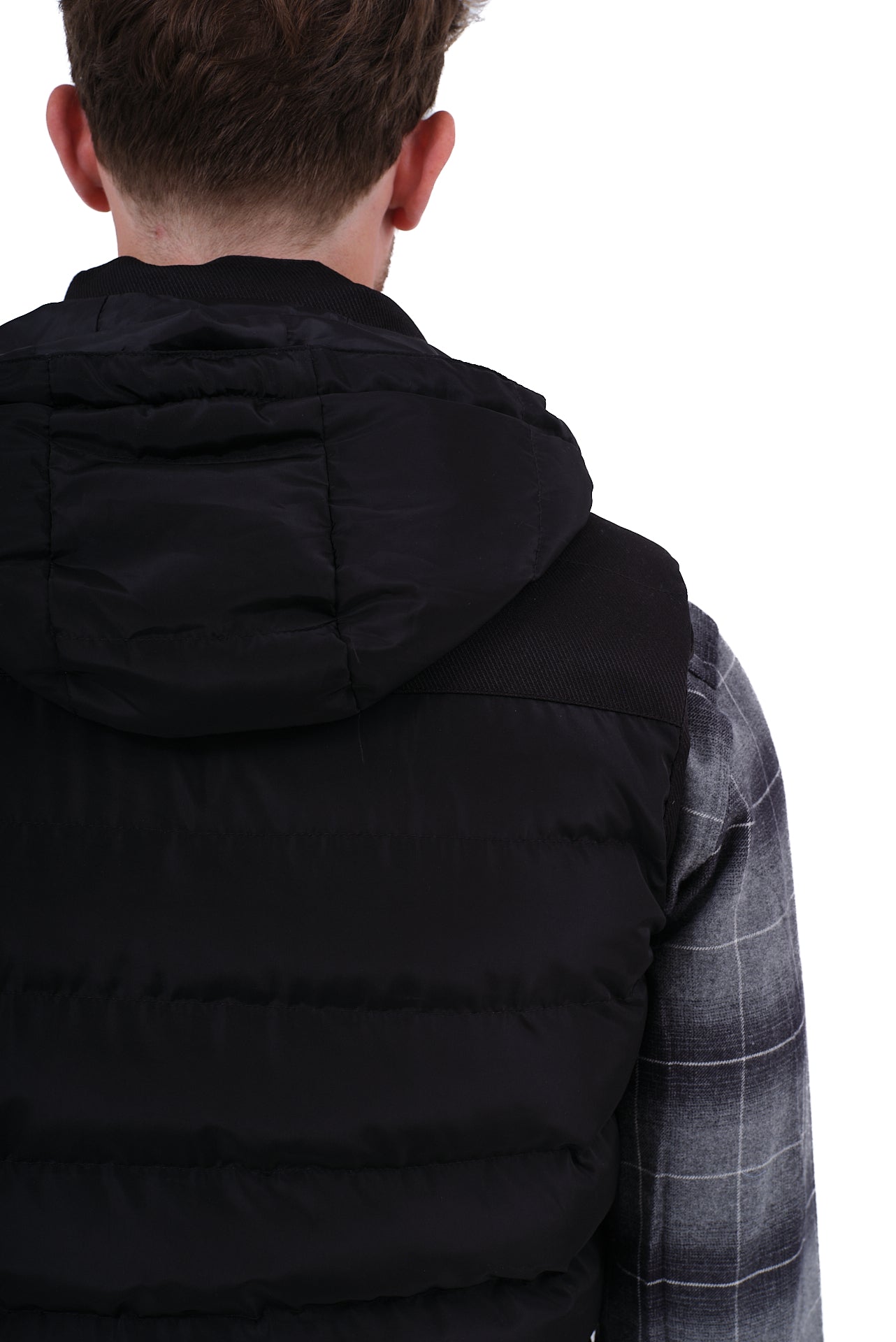 ΑΝΔΡΙΚΟ ΜΑΥΡΟ ΜΠΟΥΦΑΝ ΓΙΛΕΚΟ PORTOBELLO'S ΜΕ ΚΟΥΚΟΥΛΑ