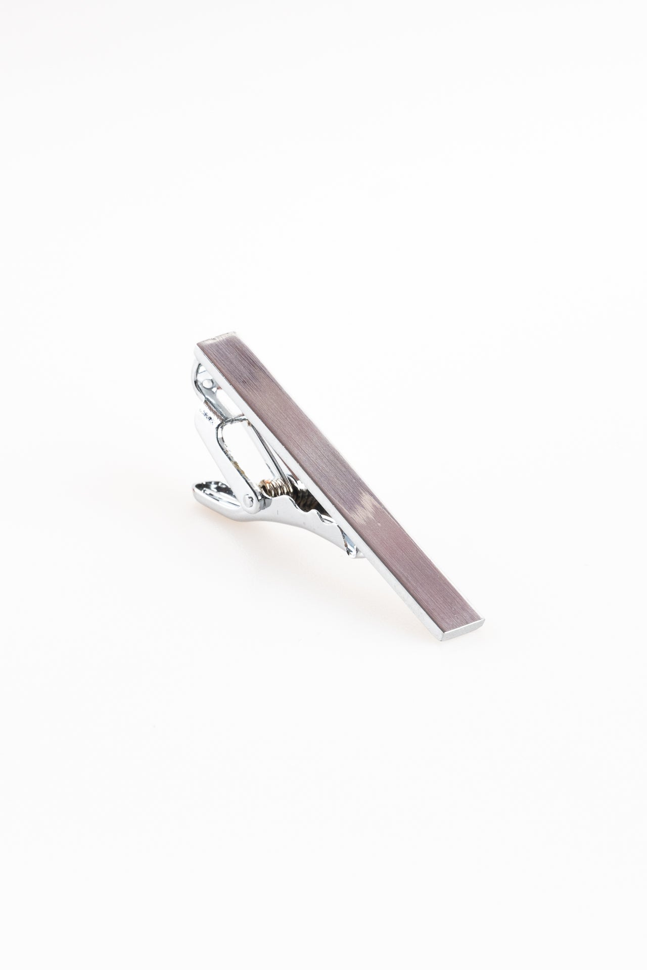 ΚΛΙΠ ΓΡΑΒΑΤΑΣ PORTOBELLO'S ΜΕΤΑΛΛΙΚΟ ΣΕ ΓΥΑΛΙΣΤΕΡΟ ΑΣΗΜΙ ΧΡΩΜΑ