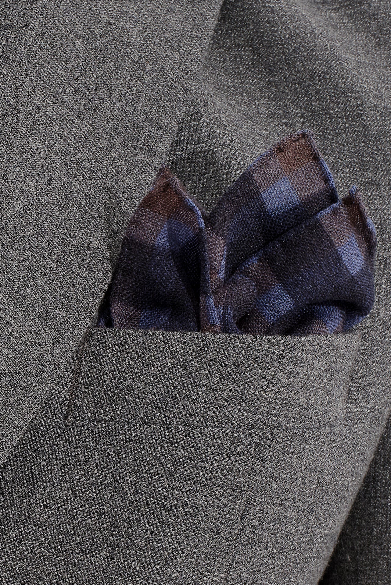 ΜΑΝΤΗΛΙ ΠΟΣΕΤ ΜΑΛΛΙΝΟ PORTOBELLO'S ΜΠΛΕ ΜΕ ΣΙΕΛ ΤΑΜΠΑ ΚΑΙ ΜΠΟΡΝΤΟ ΜΟΤΙΒΑ