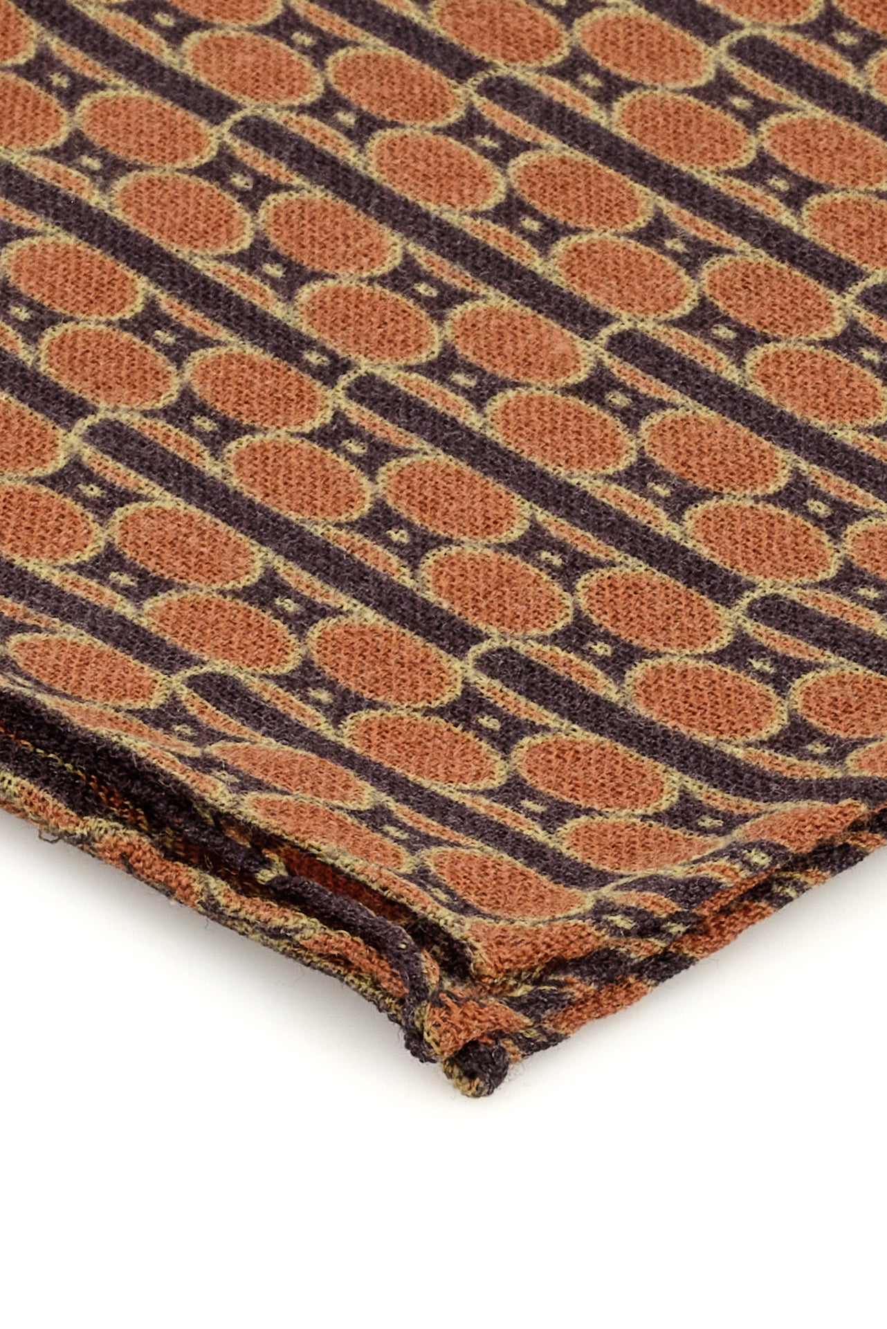 ΜΑΝΤΗΛΙ ΠΟΣΕΤ ΜΑΛΛΙΝΟ PORTOBELLO'S ΣΕ ΚΑΦΕ ΧΡΩΜΑ ΚΑΙ ΠΟΡΤΟΚΑΛΙ ΜΟΤΙΒΟ