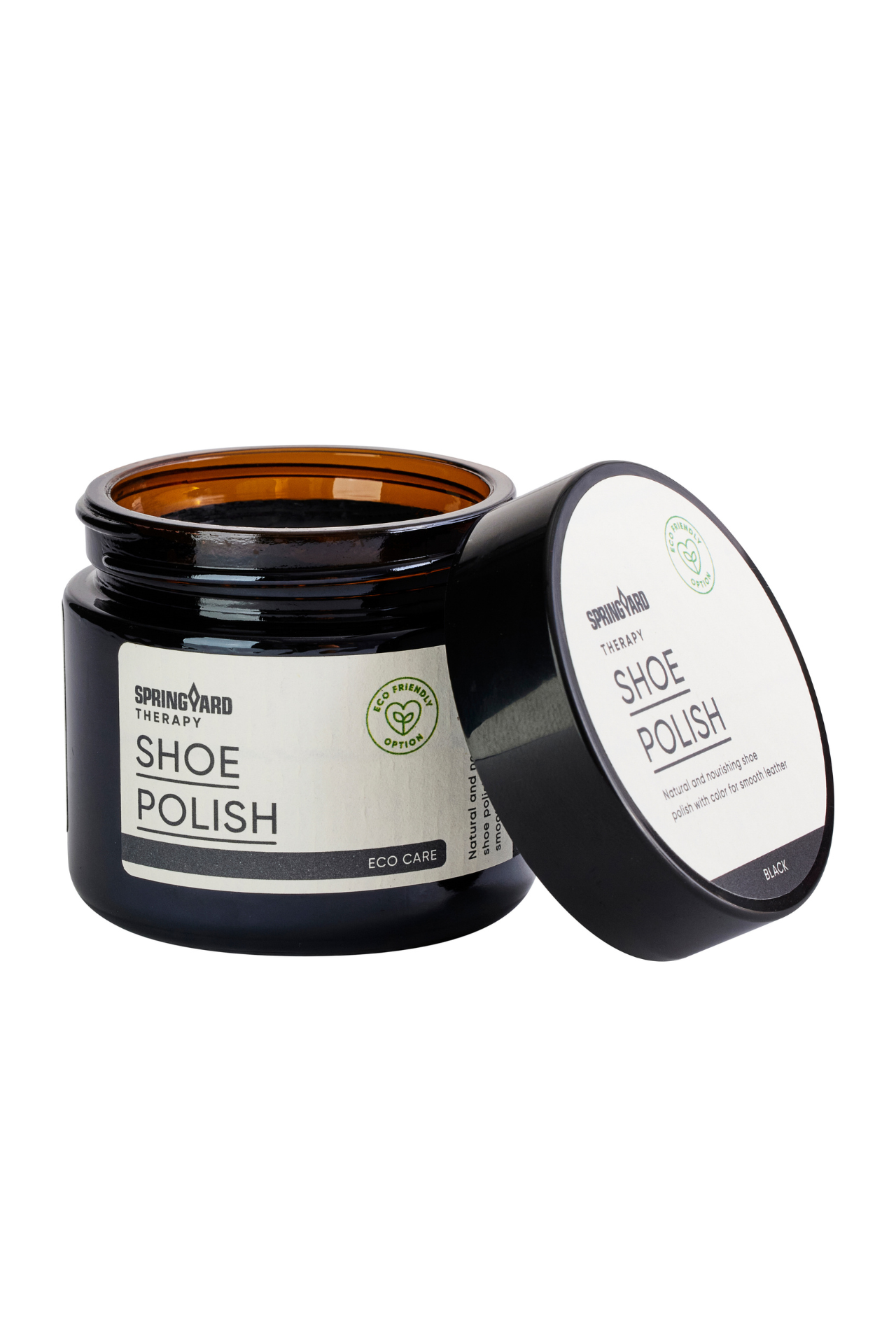 Shoe Polish Black 60ml Springyard