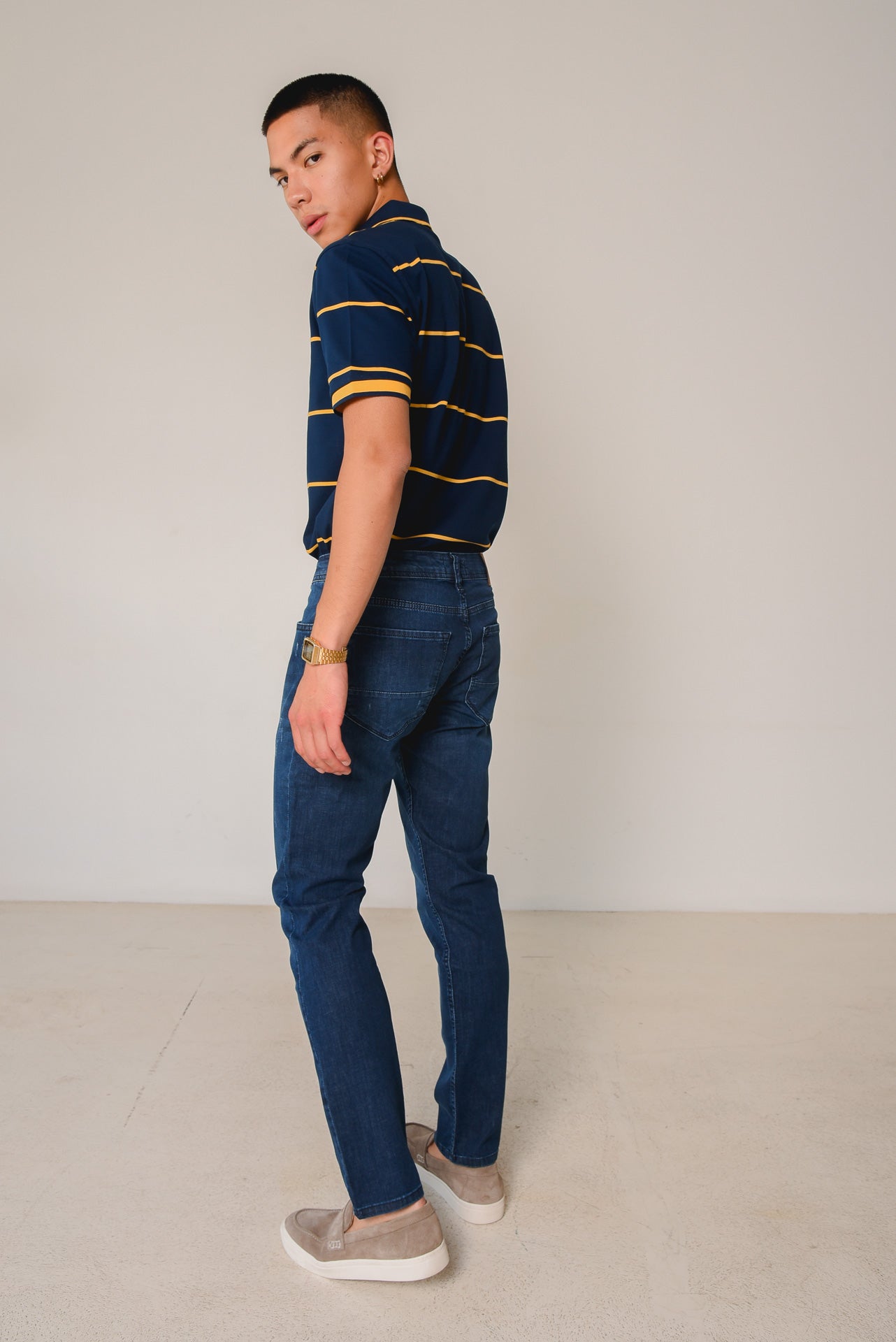 ΑΝΔΡΙΚΟ JEAN PORTOBELLO'S ΣΕ ΚΑΝΟΝΙΚΗ ΓΡΑΜΜΗ ΚΑΙ ΜΠΛΕ ΑΠΟΧΡΩΣΗ