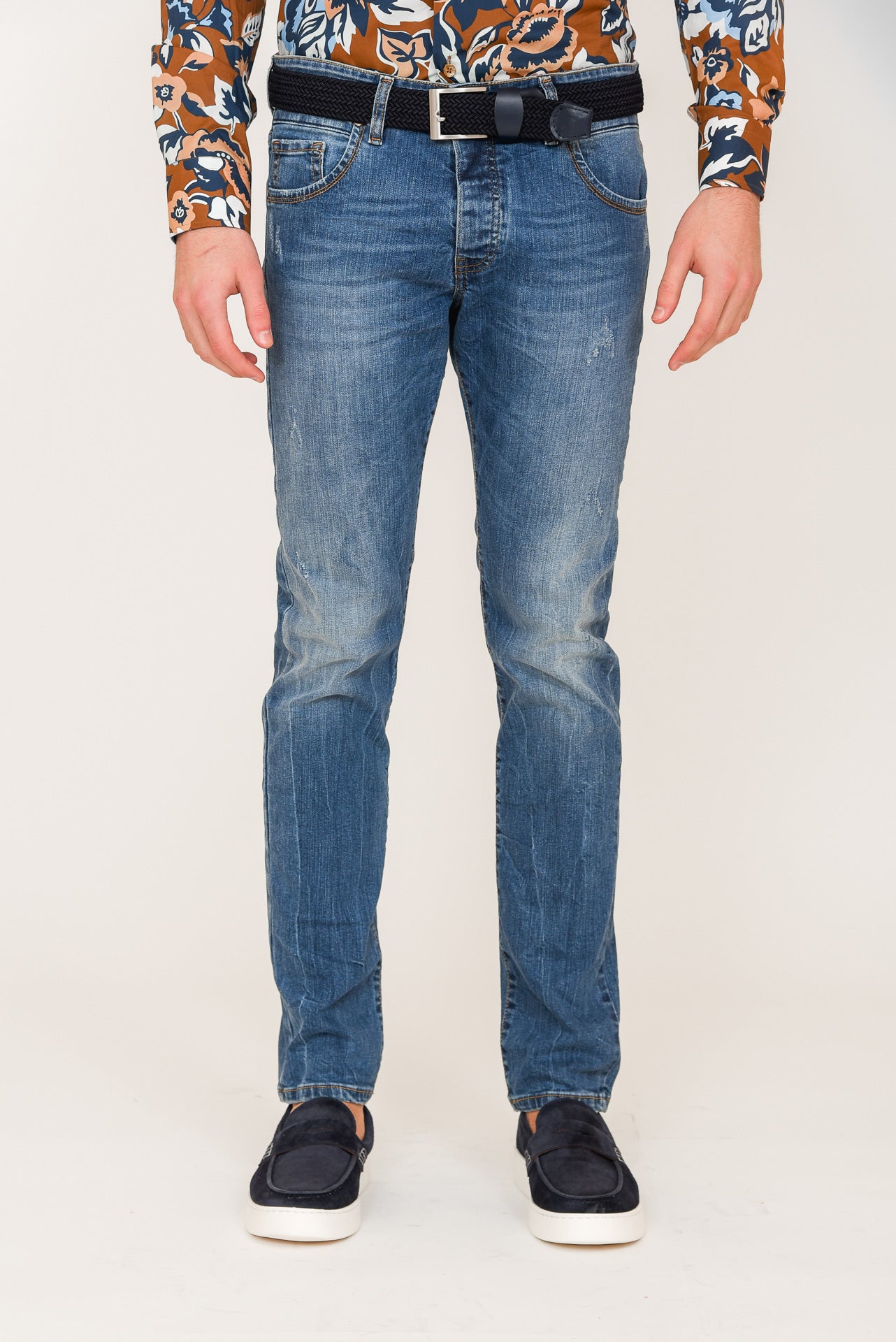 ΑΝΔΡΙΚΟ JEAN PORTOBELLO'S MODERN FIT ΜΕ ΤΕΧΝΗΤΗ ΦΘΟΡΑ