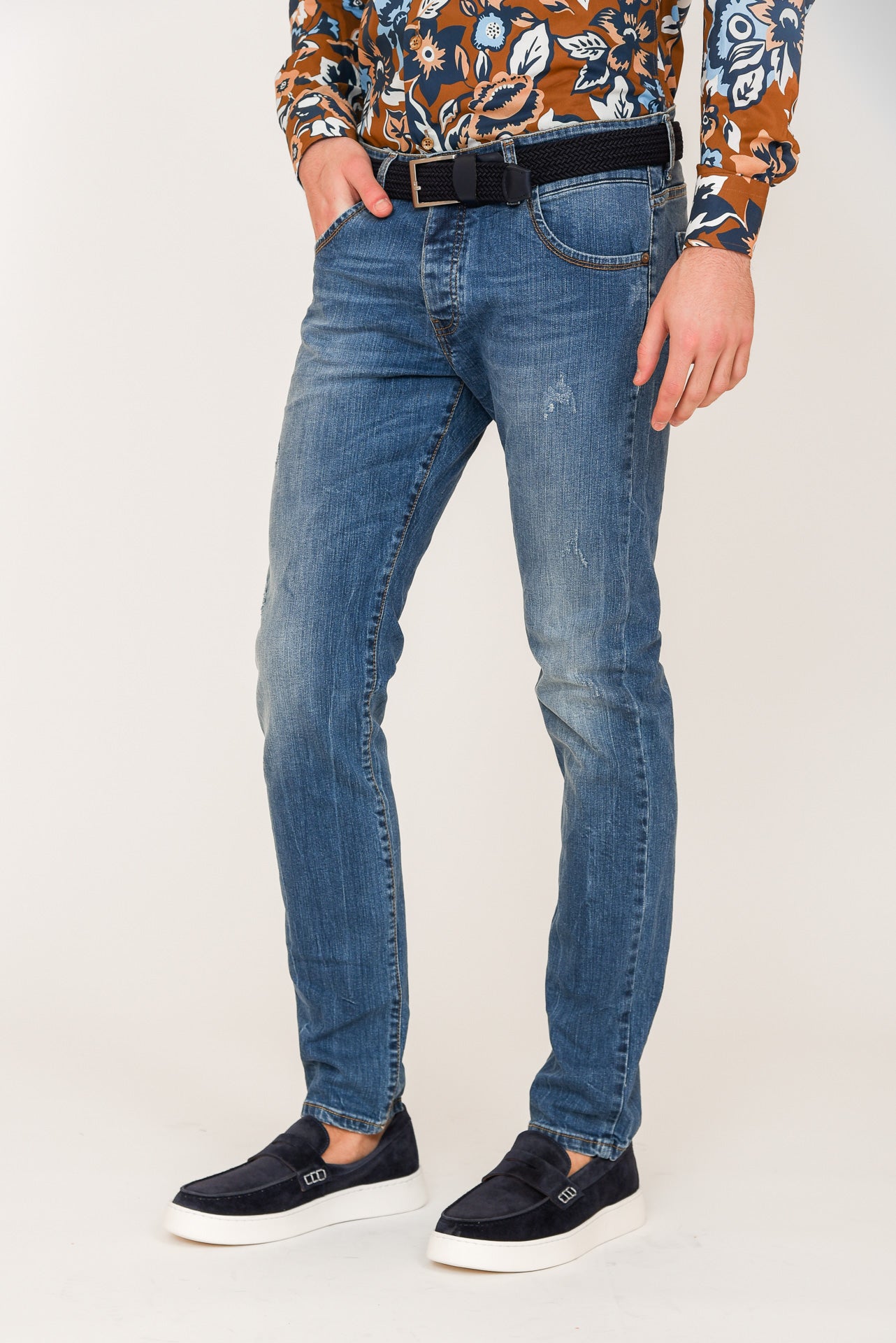 ΑΝΔΡΙΚΟ JEAN PORTOBELLO'S MODERN FIT ΜΕ ΤΕΧΝΗΤΗ ΦΘΟΡΑ