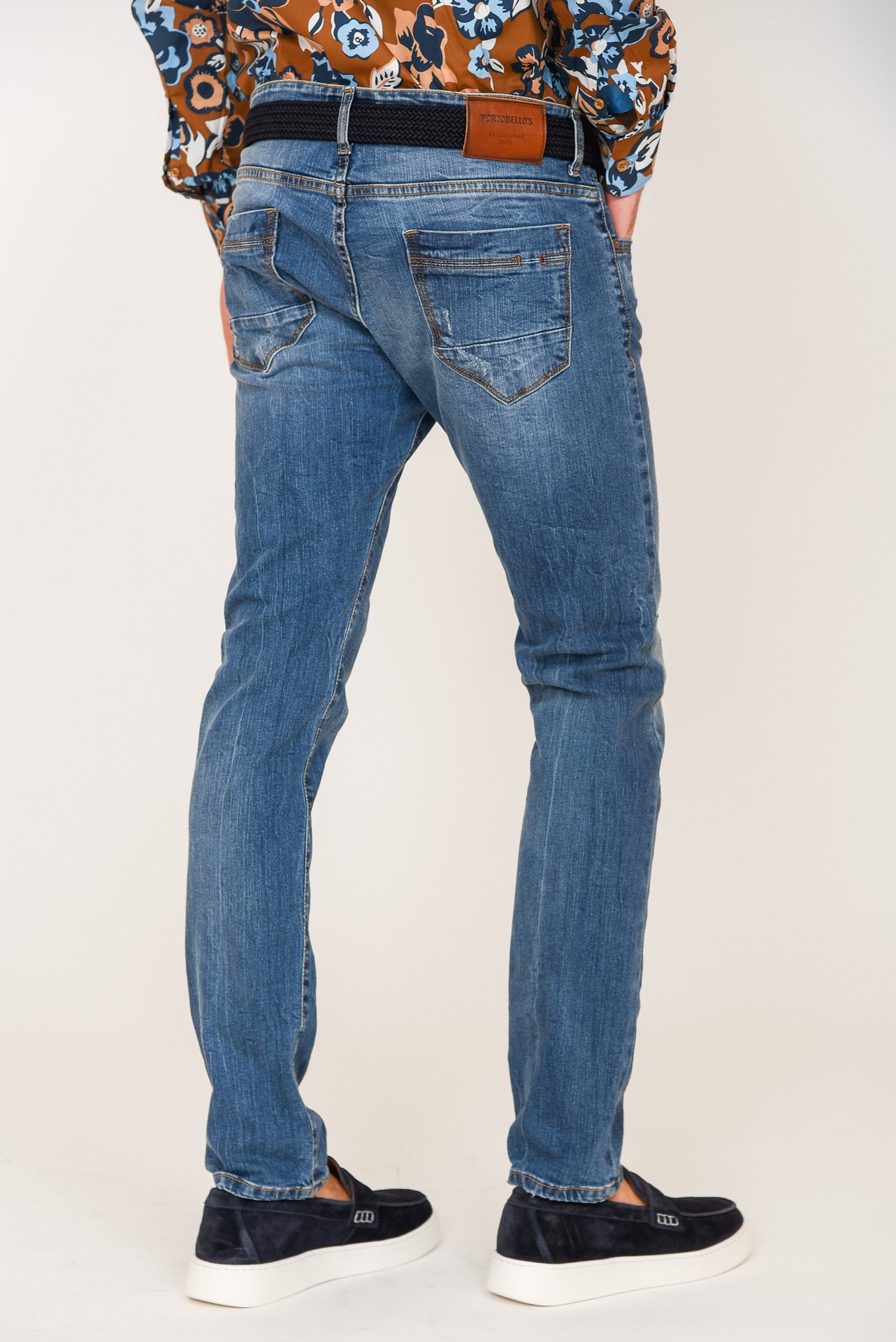 ΑΝΔΡΙΚΟ JEAN PORTOBELLO'S MODERN FIT ΜΕ ΤΕΧΝΗΤΗ ΦΘΟΡΑ