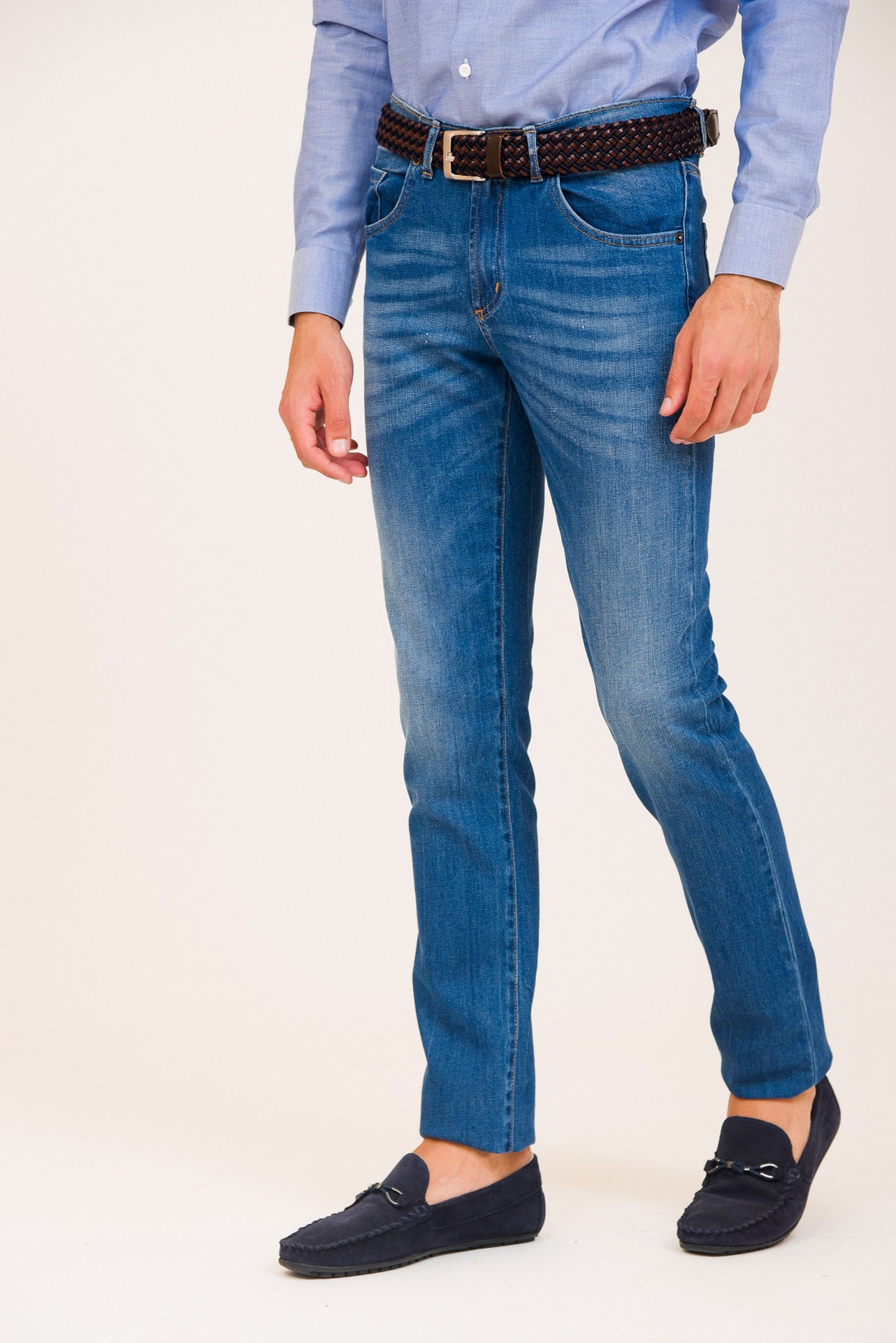 ΑΝΔΡΙΚΟ JEAN PORTOBELLO'S MODERN FIT ΜΕ ΤΕΧΝΗΤΗ ΦΘΟΡΑ ΓΙΑ ΚΑΛΟΚΑΙΡΙΝΕΣ ΕΜΦΑΝΙΣΕΙΣ