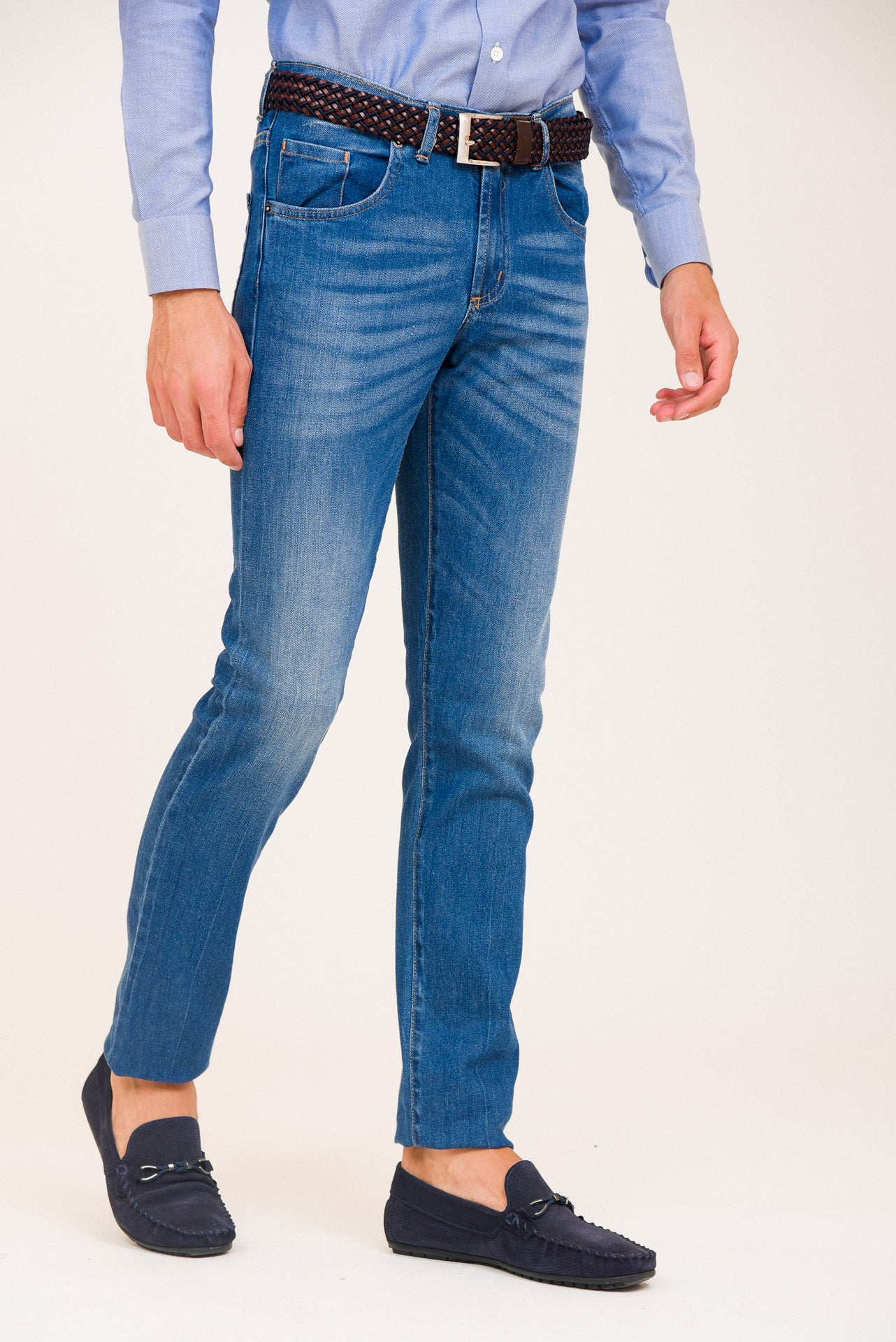 ΑΝΔΡΙΚΟ JEAN PORTOBELLO'S MODERN FIT ΜΕ ΤΕΧΝΗΤΗ ΦΘΟΡΑ ΓΙΑ ΚΑΛΟΚΑΙΡΙΝΕΣ ΕΜΦΑΝΙΣΕΙΣ