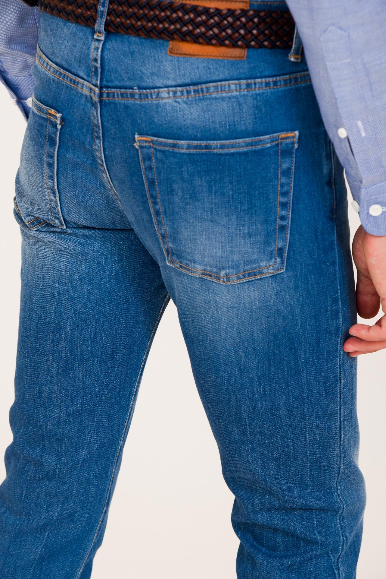 ΑΝΔΡΙΚΟ JEAN PORTOBELLO'S MODERN FIT ΜΕ ΤΕΧΝΗΤΗ ΦΘΟΡΑ ΓΙΑ ΚΑΛΟΚΑΙΡΙΝΕΣ ΕΜΦΑΝΙΣΕΙΣ