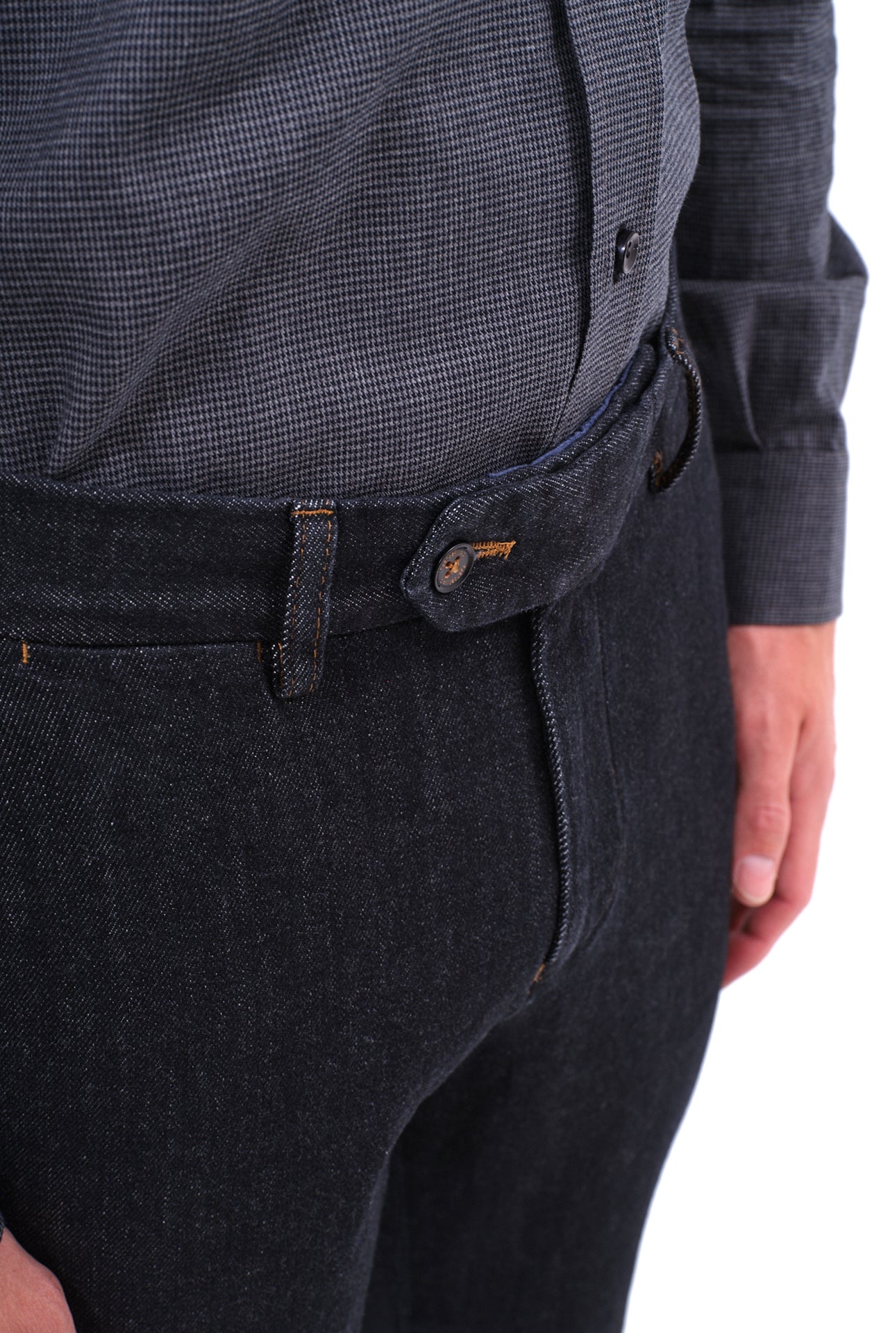 ΑΝΔΡΙΚΟ BLUE BLACK JEAN CHINOS PORTOBELLO'S REGULAR FIT