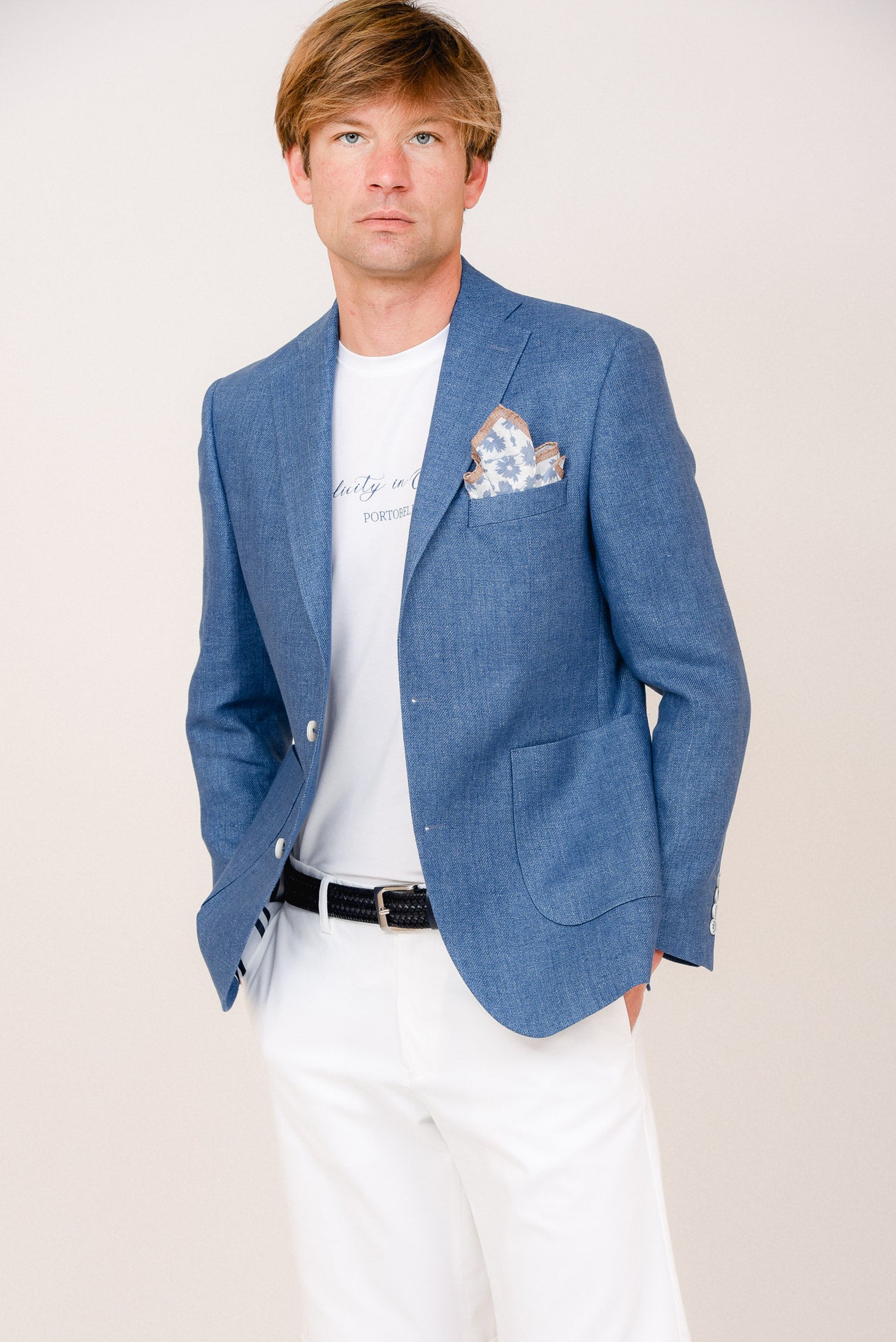 ΑΝΔΡΙΚΟ ΣΑΚΑΚΙ PORTOBELLO’S ΣΕ DENIM ΑΠΟΧΡΩΣΗ ΚΑΙ ΥΦΑΣΜΑ LEOMASTER