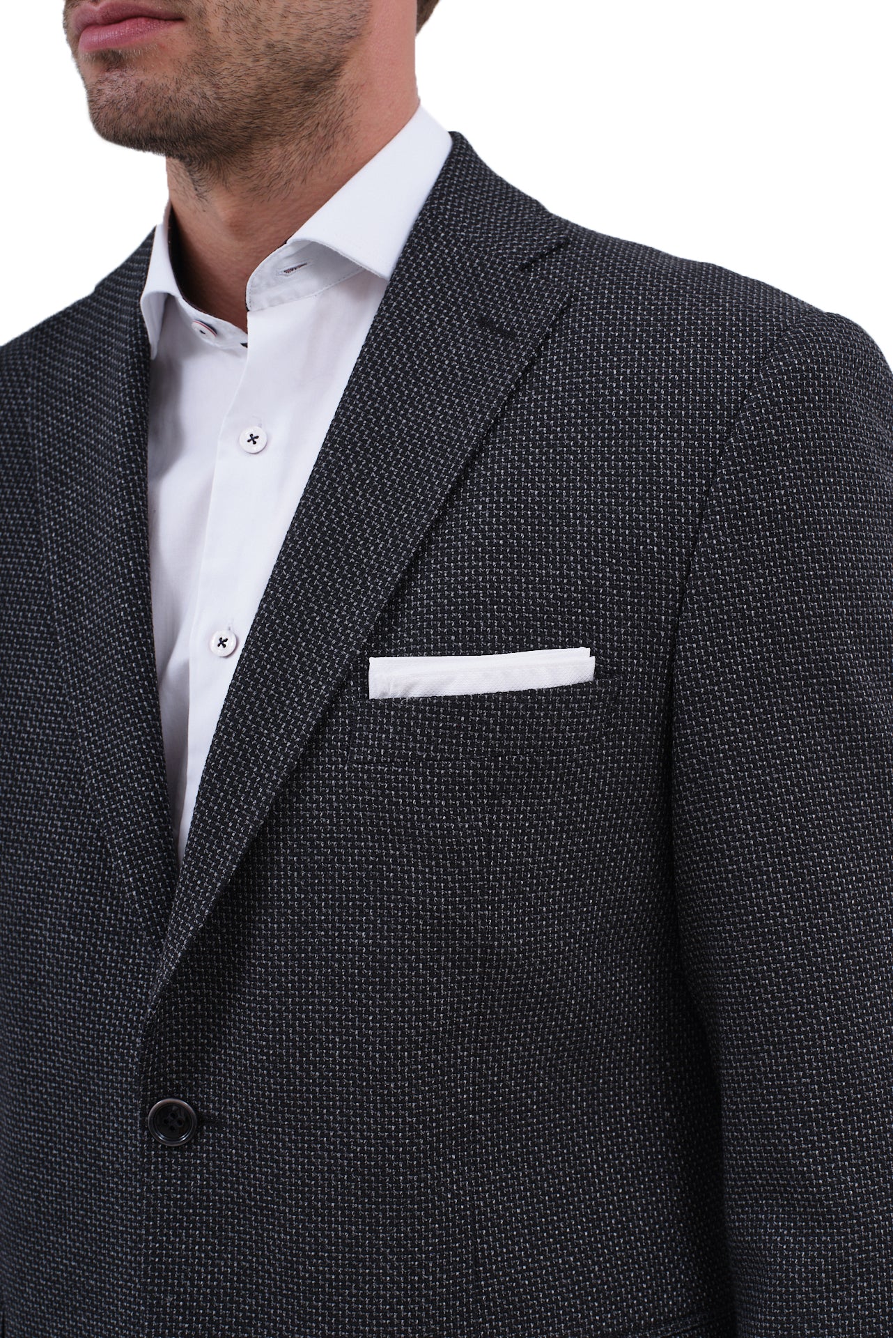 ΑΝΔΡΙΚΟ ΣΑΚΑΚΙ ΜΟΝΟΠΕΤΟ ΔΙΚΟΥΜΠΟ PORTOBELLO'S ΜΑΥΡΟ ΜΕ ΜΙΚΡΟΣΧΕΔΙΟ