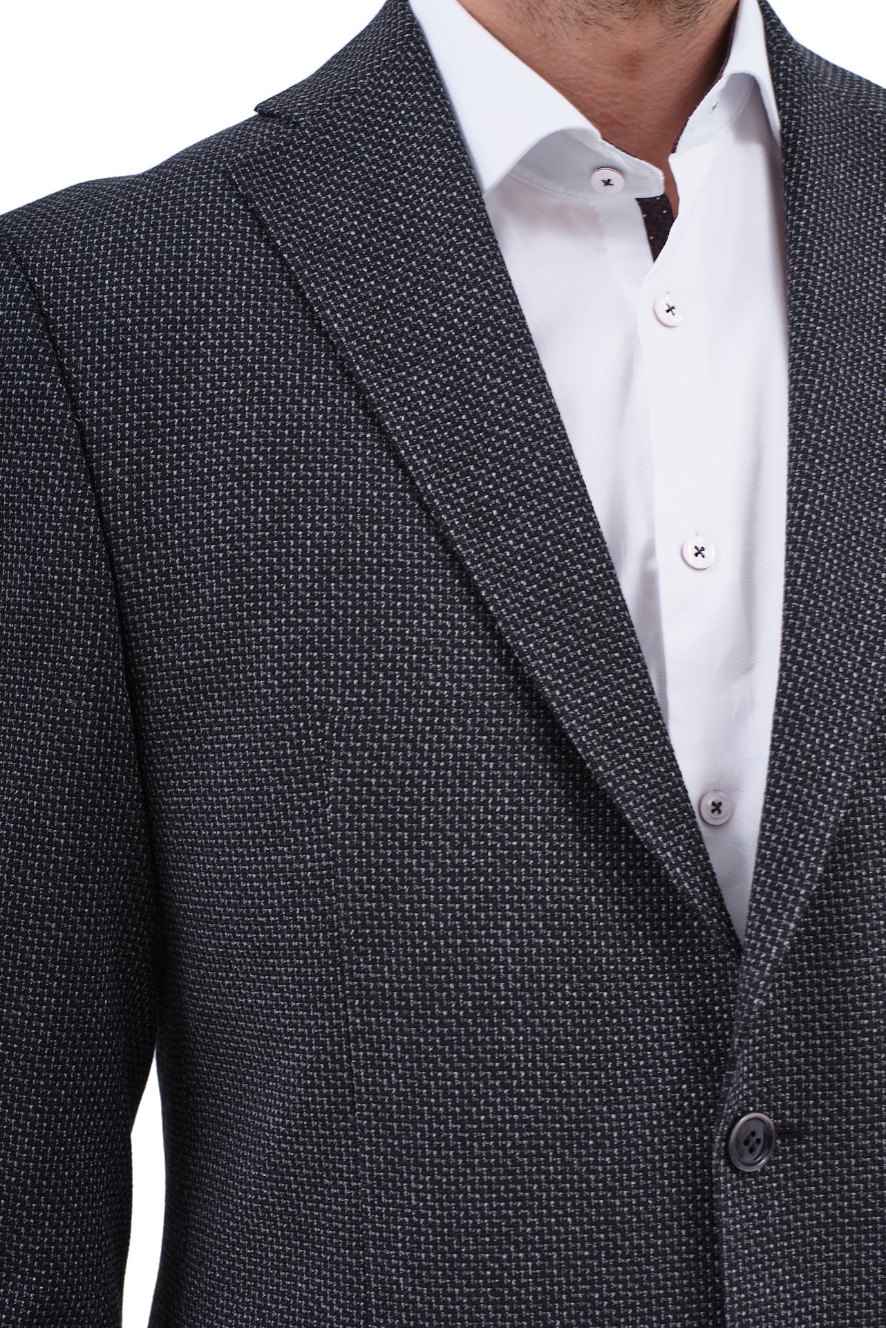 ΑΝΔΡΙΚΟ ΣΑΚΑΚΙ ΜΟΝΟΠΕΤΟ ΔΙΚΟΥΜΠΟ PORTOBELLO'S ΜΑΥΡΟ ΜΕ ΜΙΚΡΟΣΧΕΔΙΟ