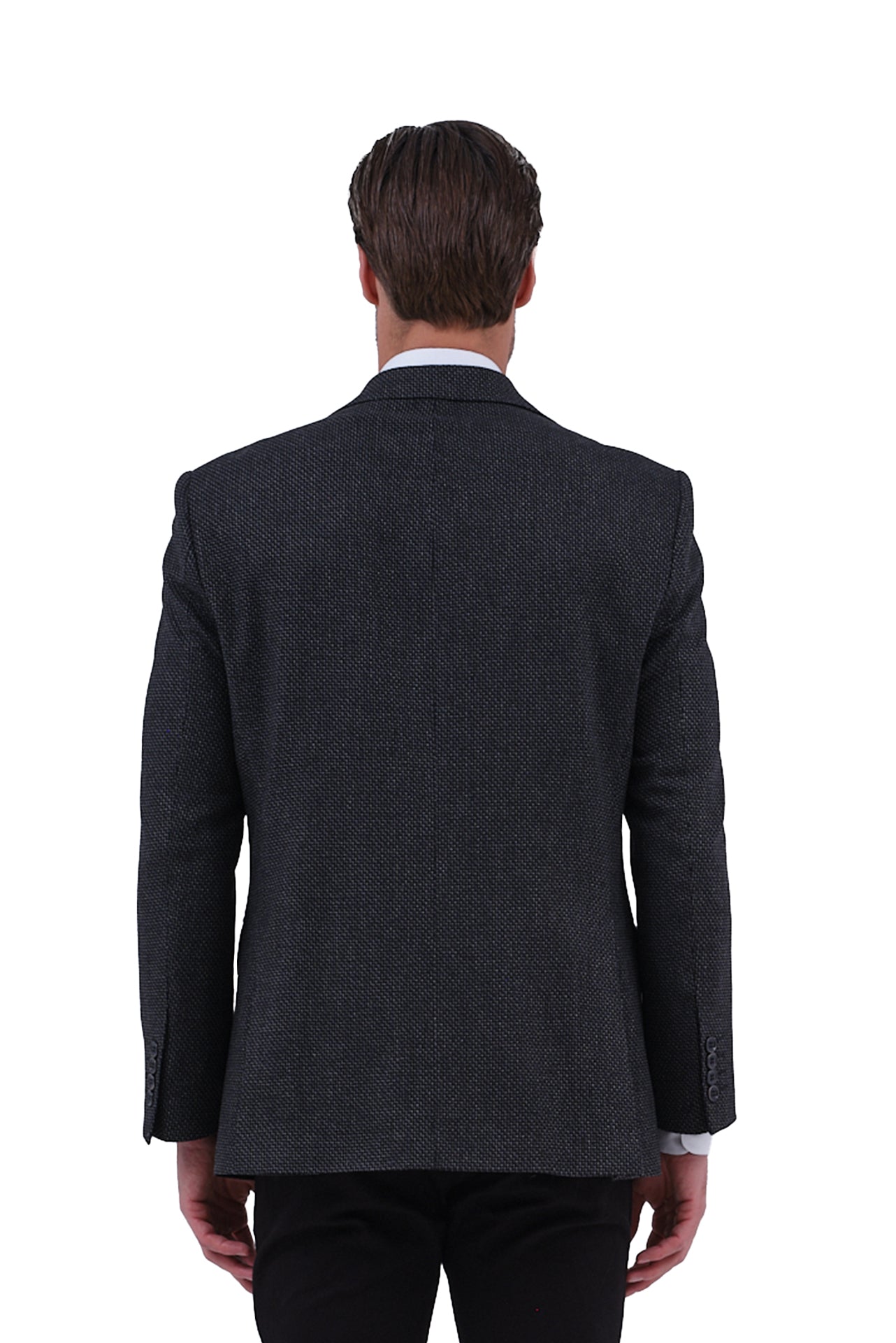 ΑΝΔΡΙΚΟ ΣΑΚΑΚΙ ΜΟΝΟΠΕΤΟ ΔΙΚΟΥΜΠΟ PORTOBELLO'S ΜΑΥΡΟ ΜΕ ΜΙΚΡΟΣΧΕΔΙΟ